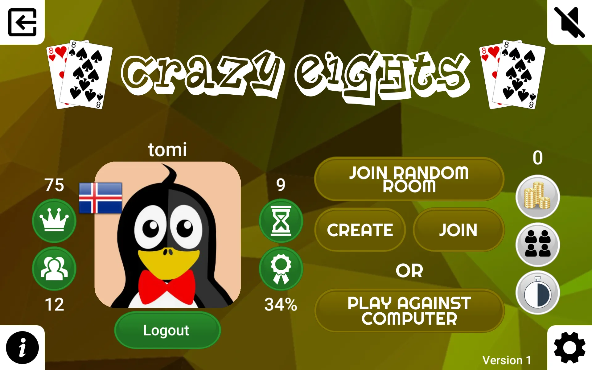 Crazy Eights Online | Indus Appstore | Screenshot