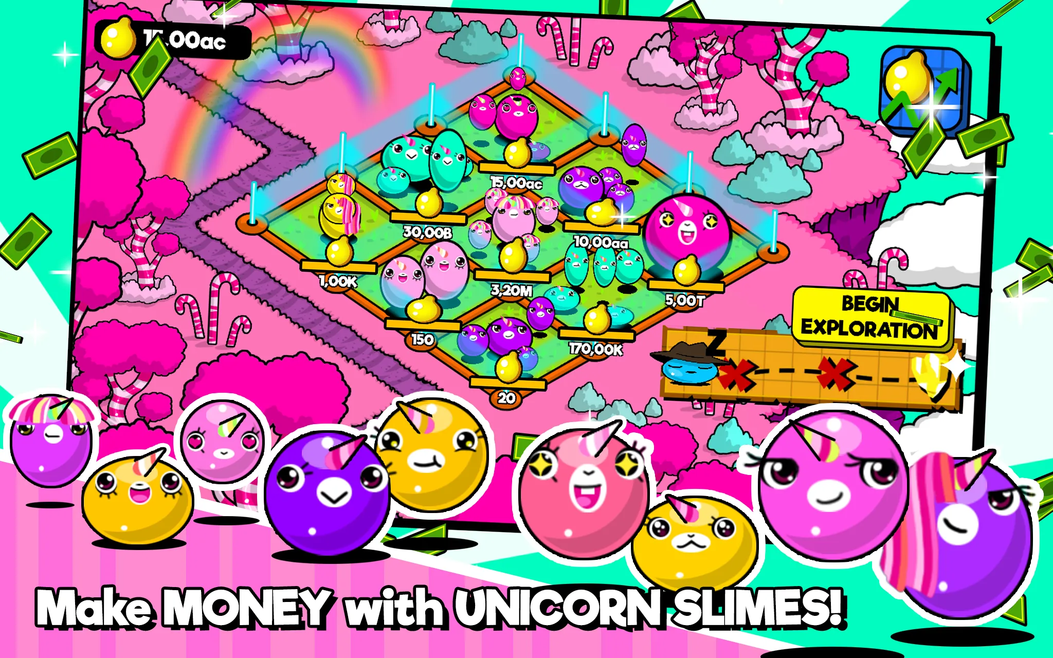 Idle Slime! Tycoon Factory Inc | Indus Appstore | Screenshot