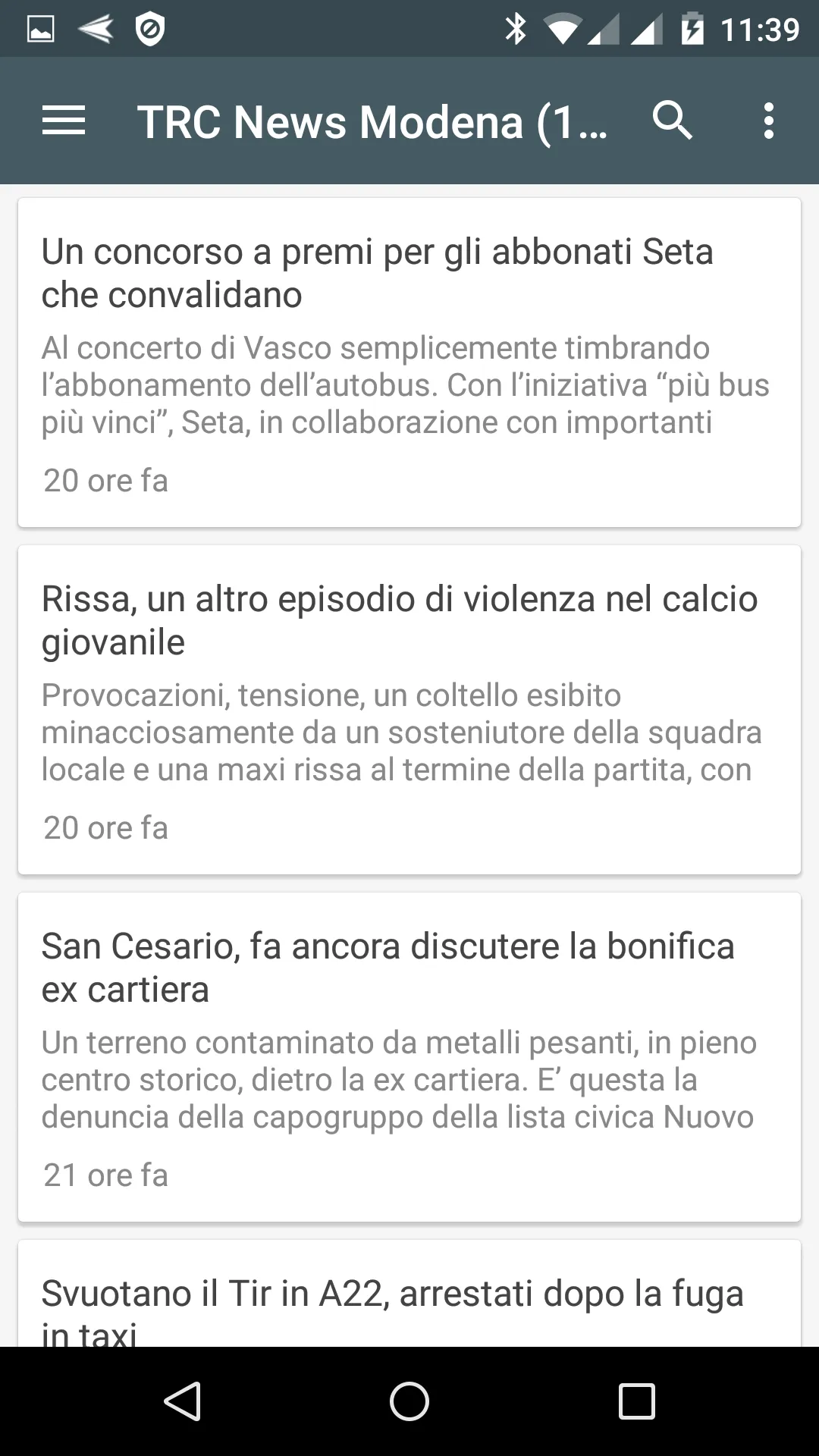 Modena notizie locali | Indus Appstore | Screenshot