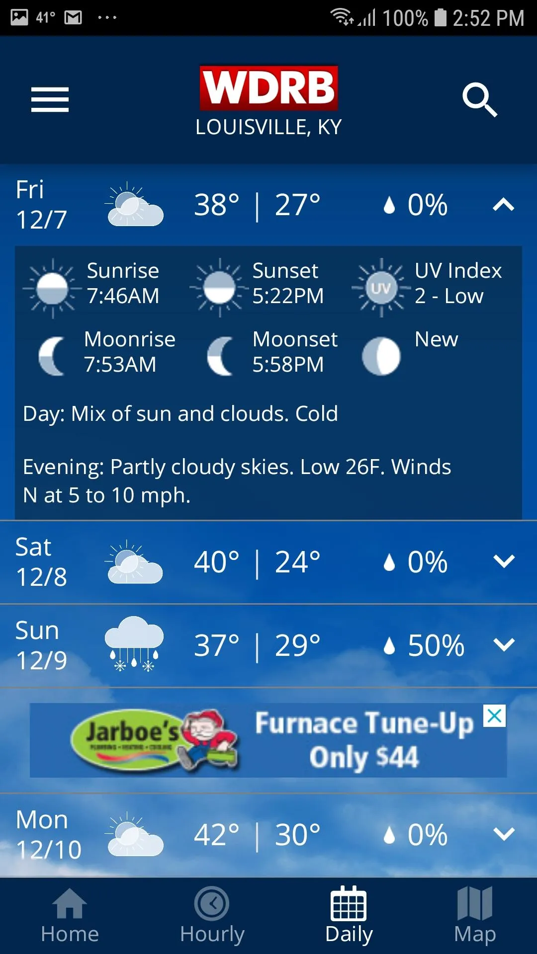 WDRB Weather | Indus Appstore | Screenshot