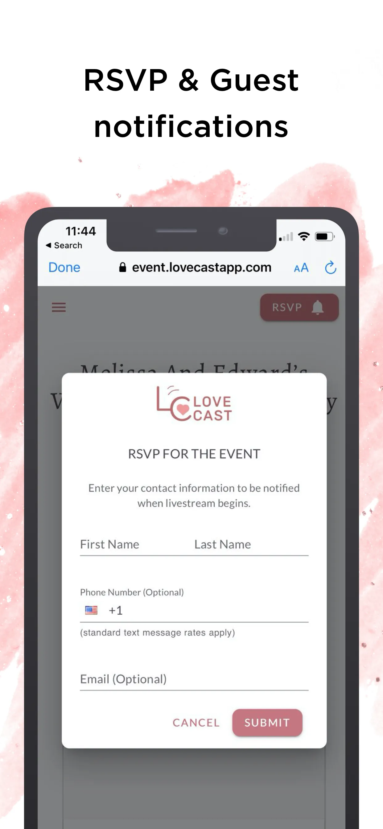 Lovecast - Event Livestream | Indus Appstore | Screenshot