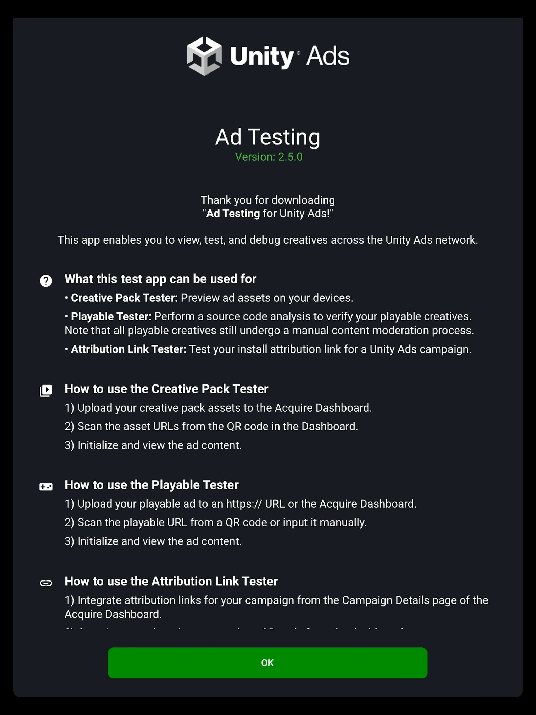 Ad Testing for Unity Ads | Indus Appstore | Screenshot