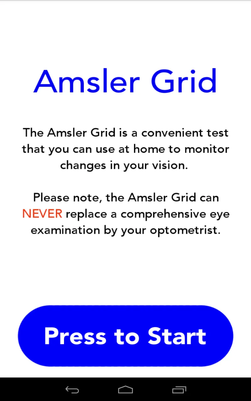 Amsler Grid | Indus Appstore | Screenshot