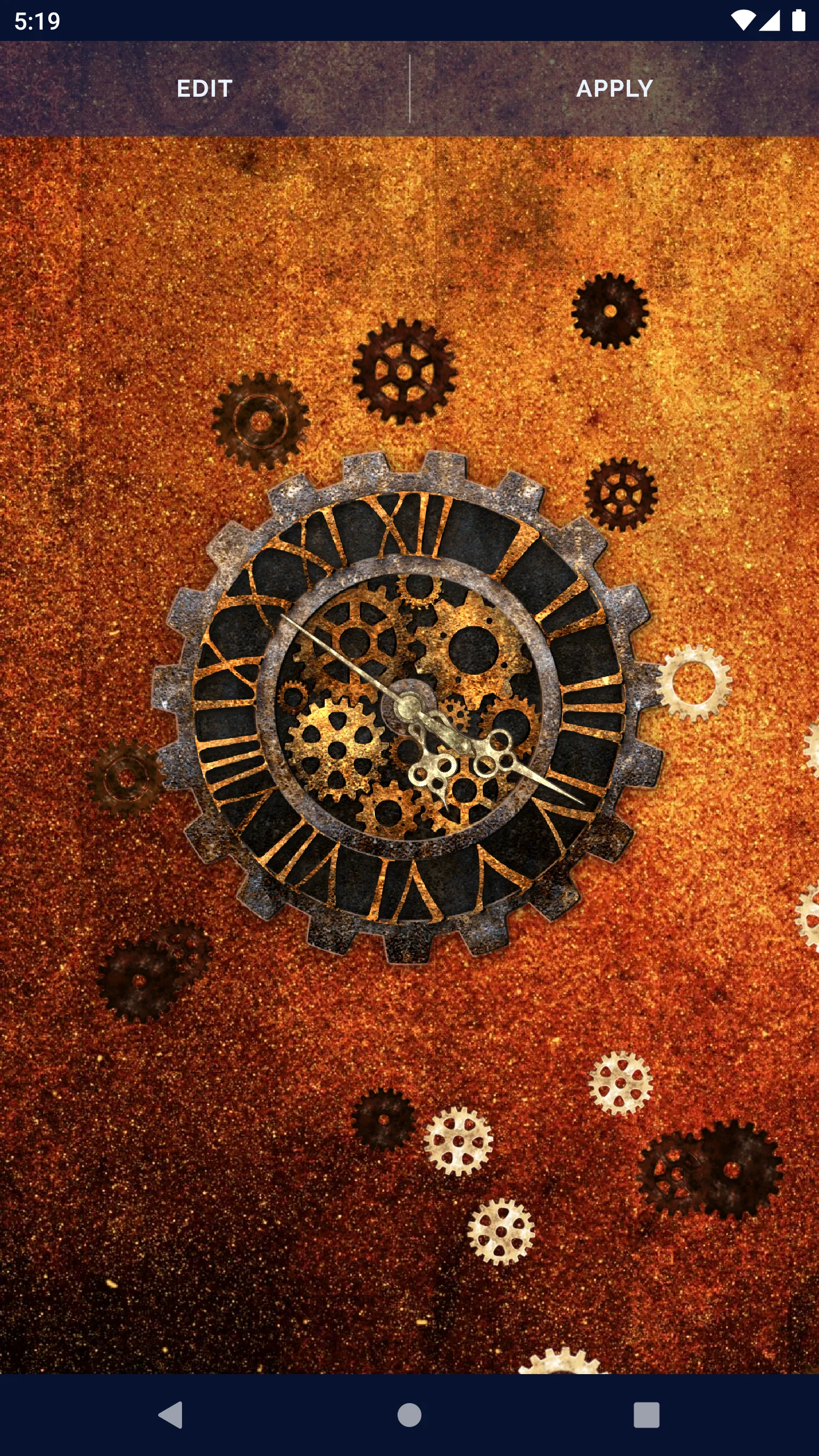 Steampunk Clock Wallpaper | Indus Appstore | Screenshot