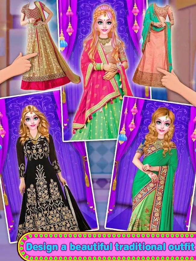 Indian Bride Wedding Makeover | Indus Appstore | Screenshot