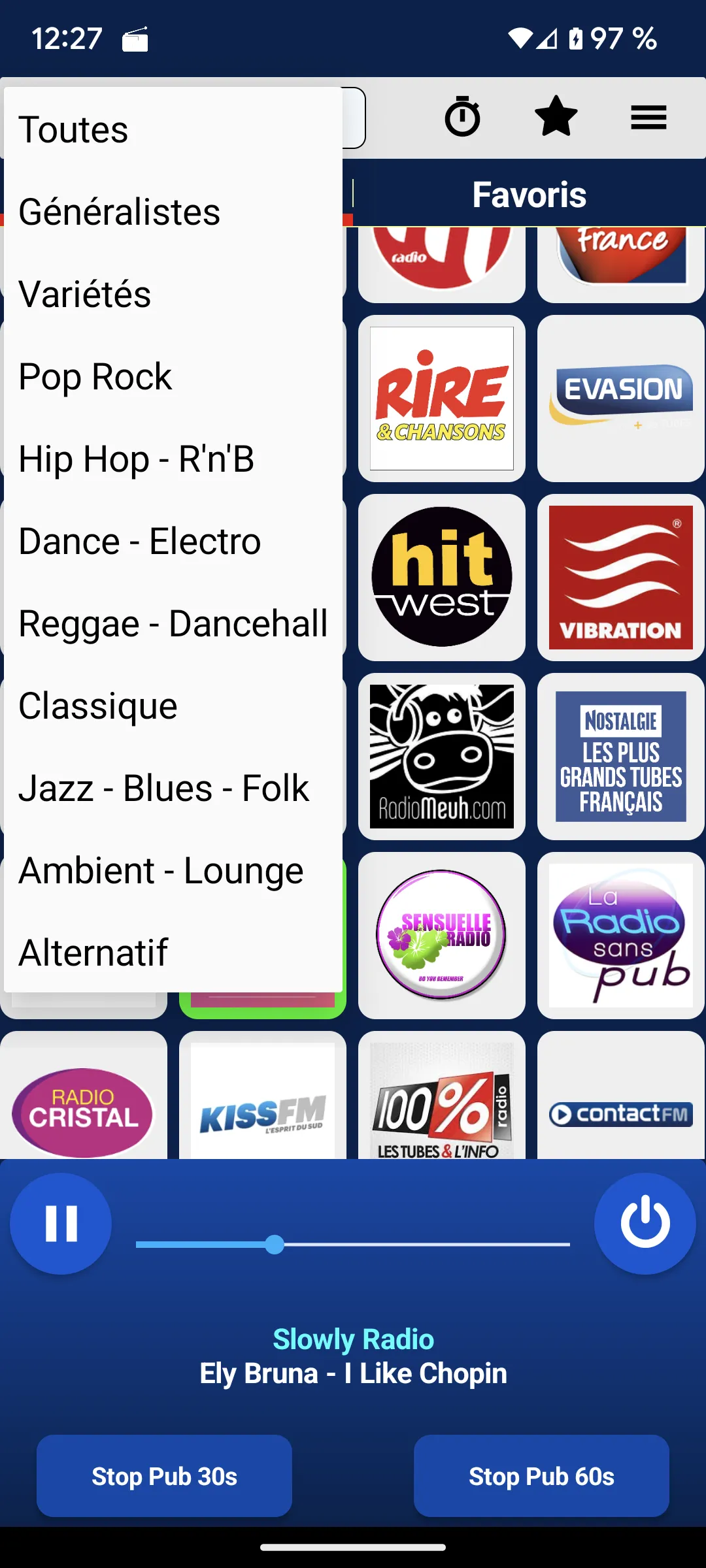 Radios Françaises | Indus Appstore | Screenshot