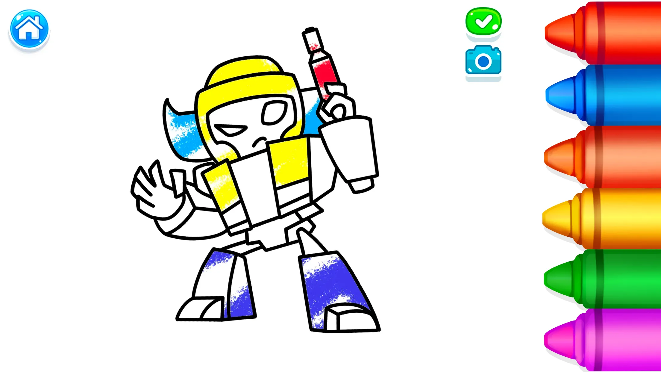 Kids Coloring Pages For Boys | Indus Appstore | Screenshot