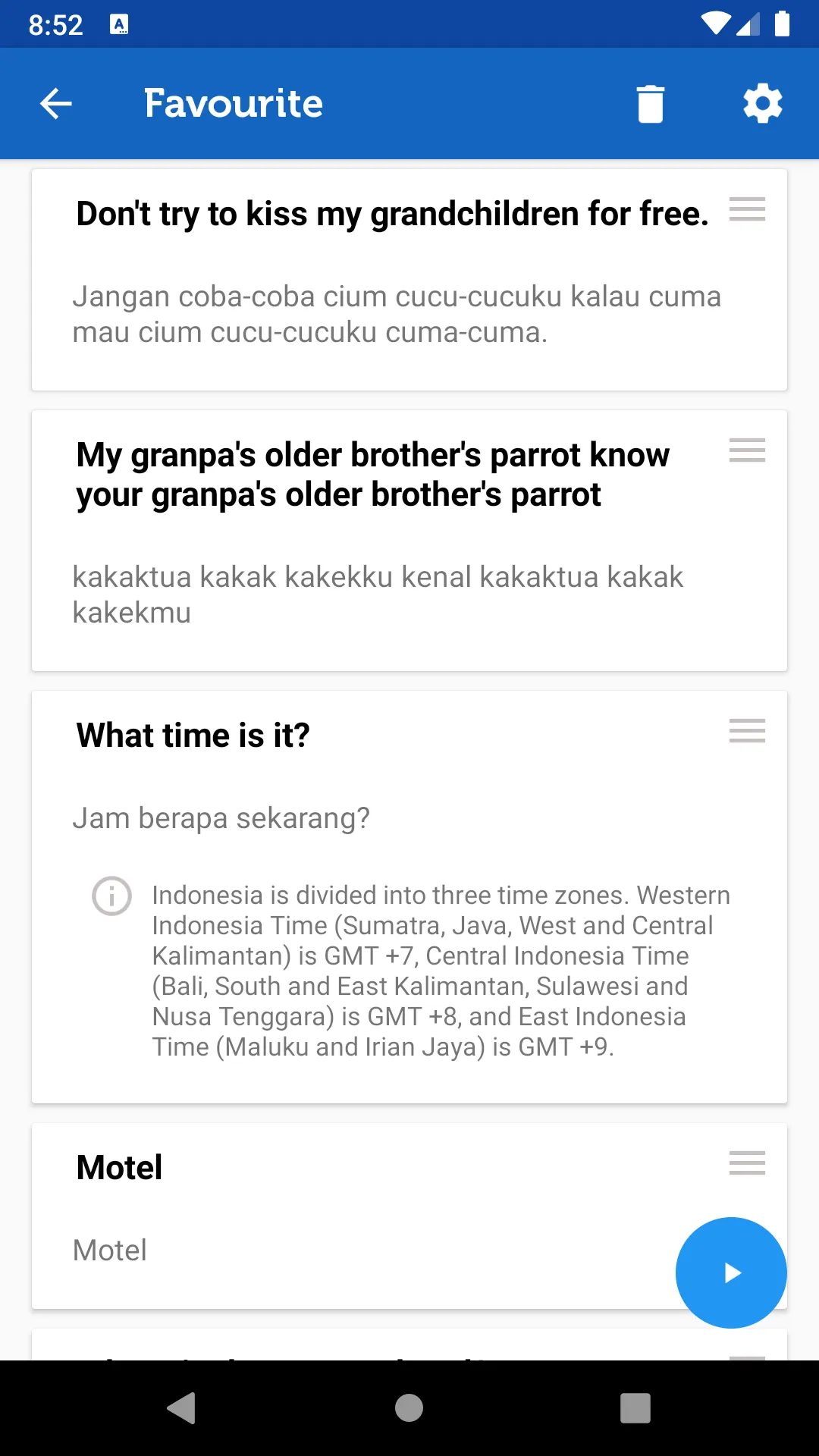 Learn Bahasa Indonesian Pro | Indus Appstore | Screenshot