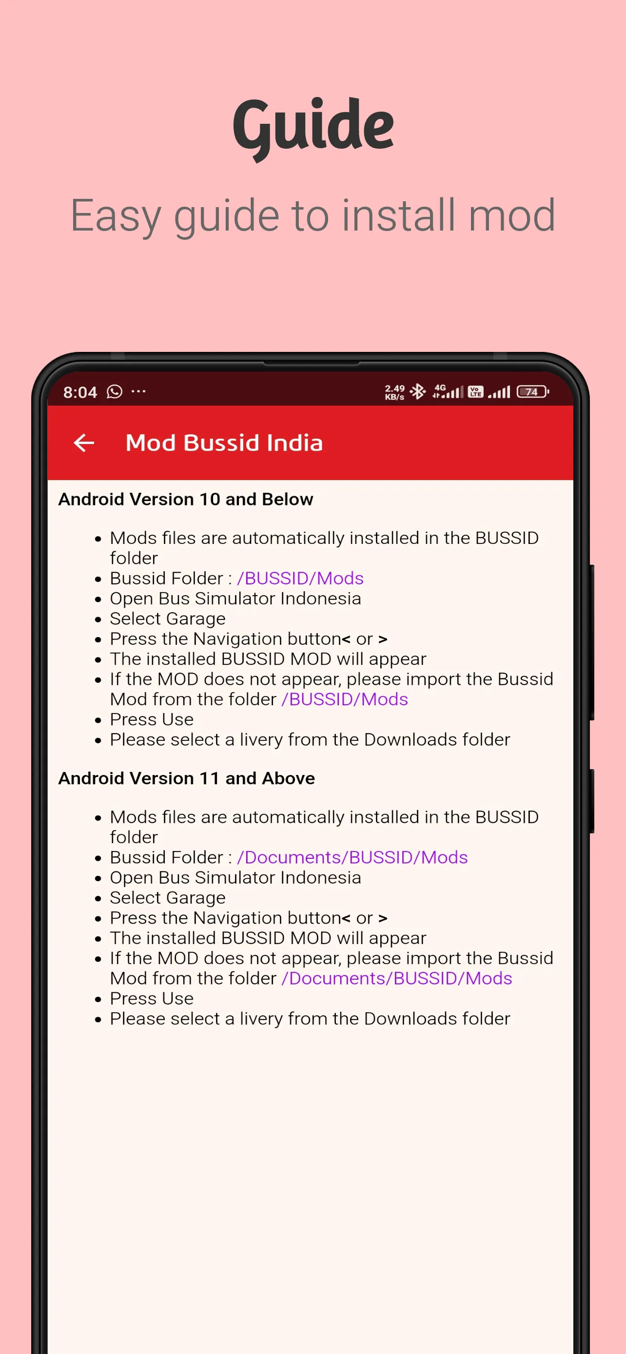 Mod Bussid India | Indus Appstore | Screenshot