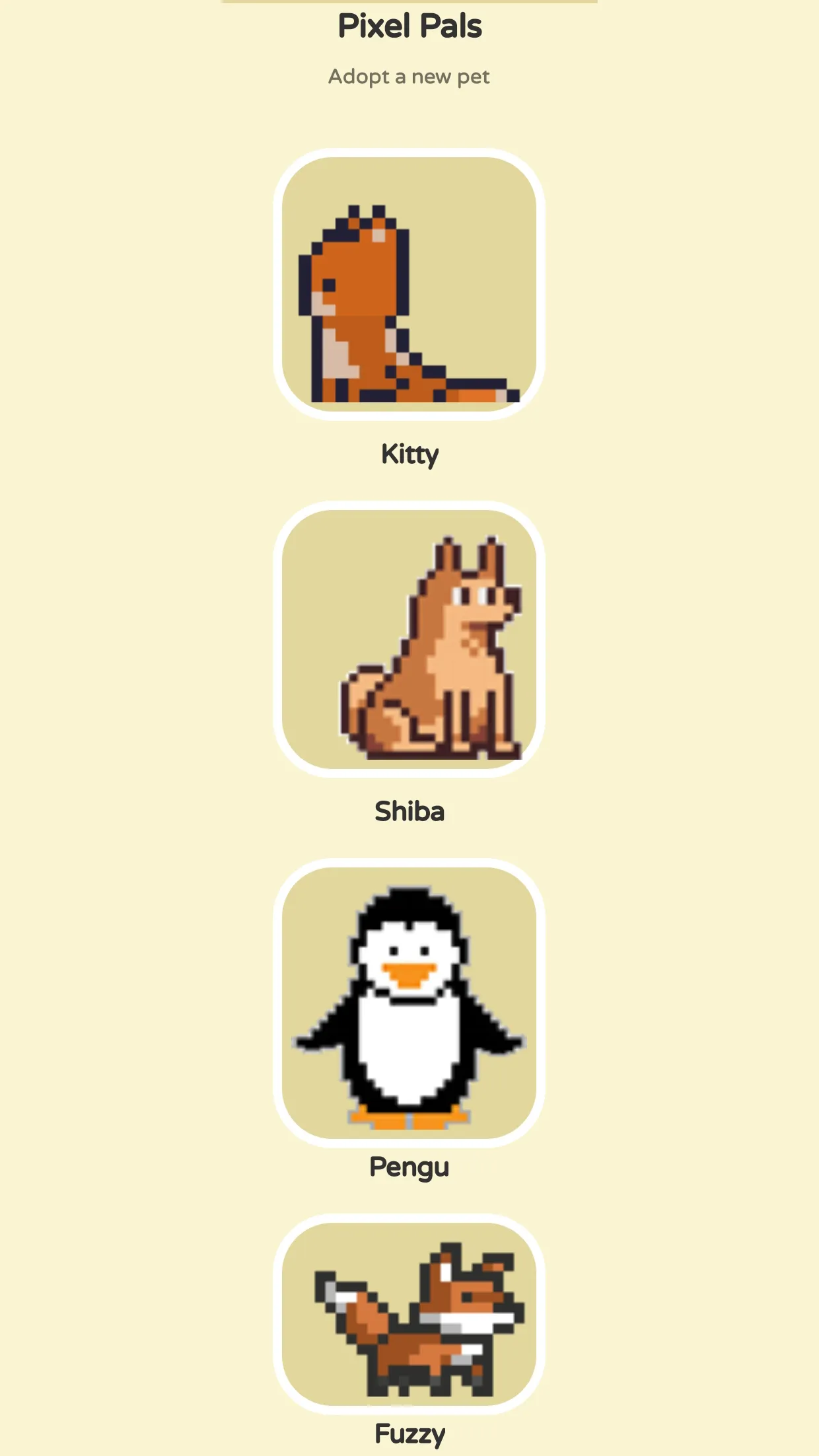 Pixel Pals - Nav bar pets | Indus Appstore | Screenshot