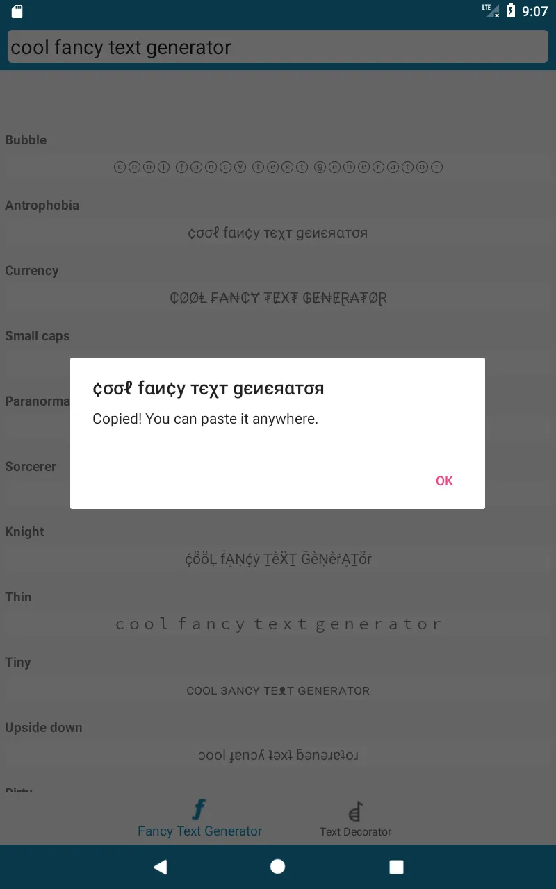 Font Generator | Indus Appstore | Screenshot