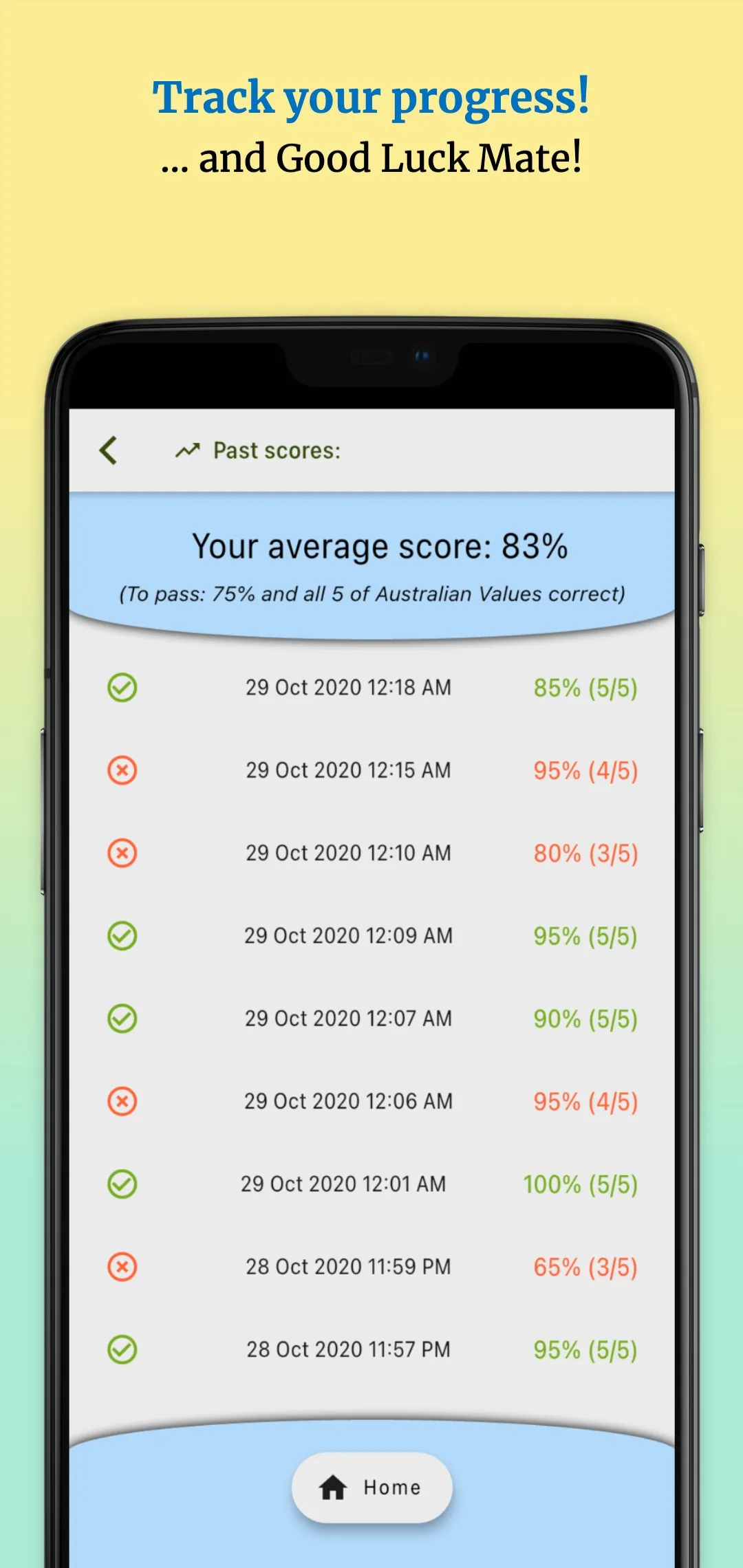 AustralianCitizenshipTest 2023 | Indus Appstore | Screenshot