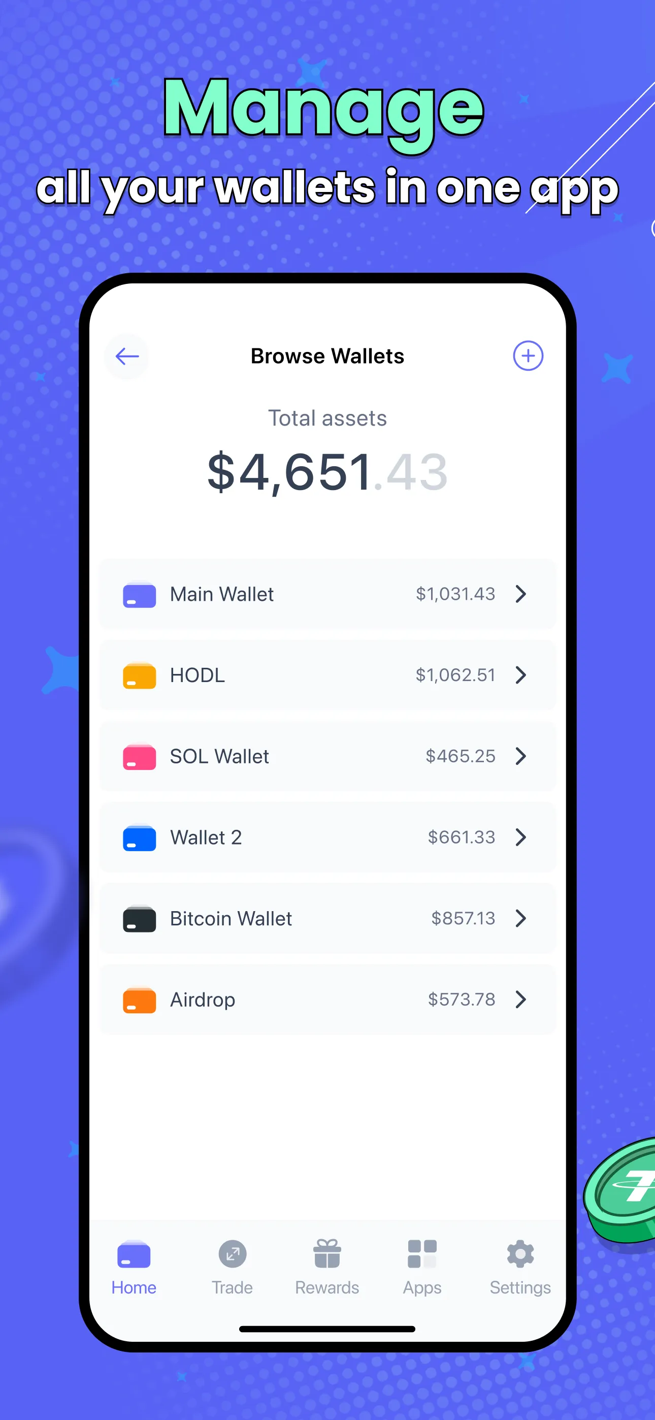 Best Wallet: Bitcoin & Crypto | Indus Appstore | Screenshot