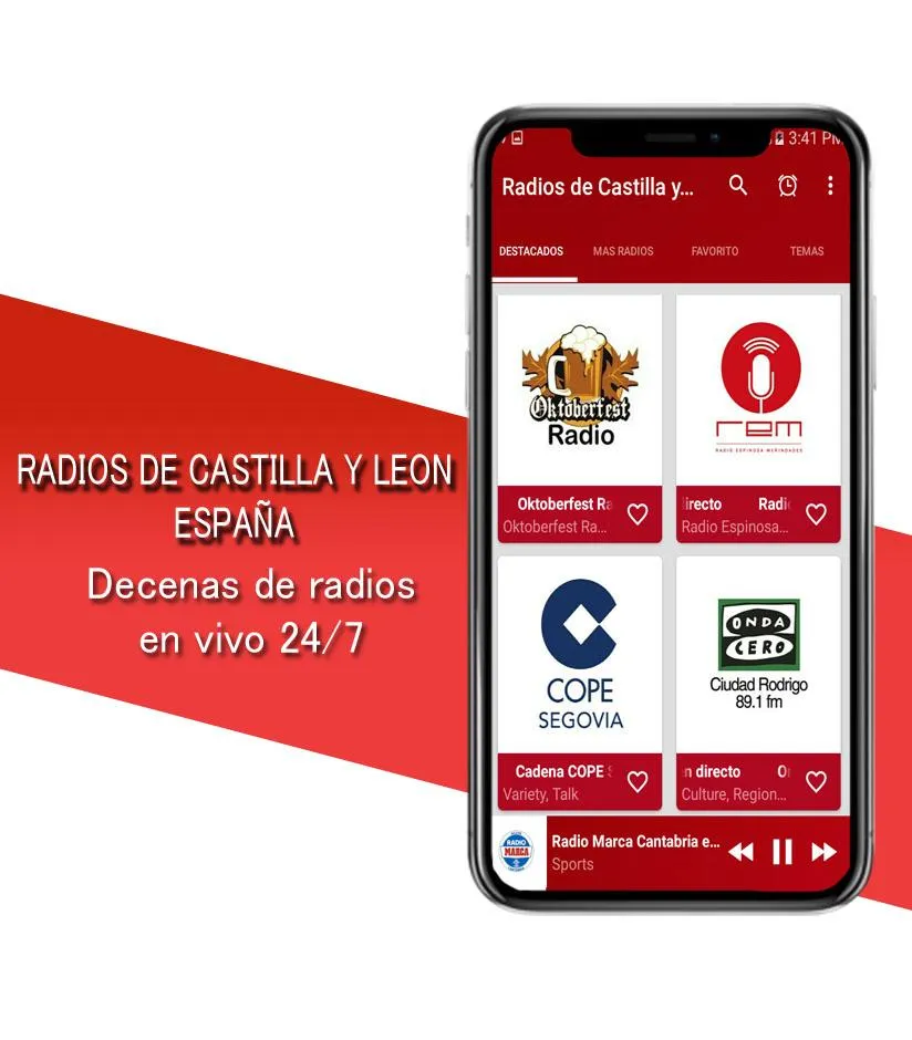 Radio Castilla y León España | Indus Appstore | Screenshot