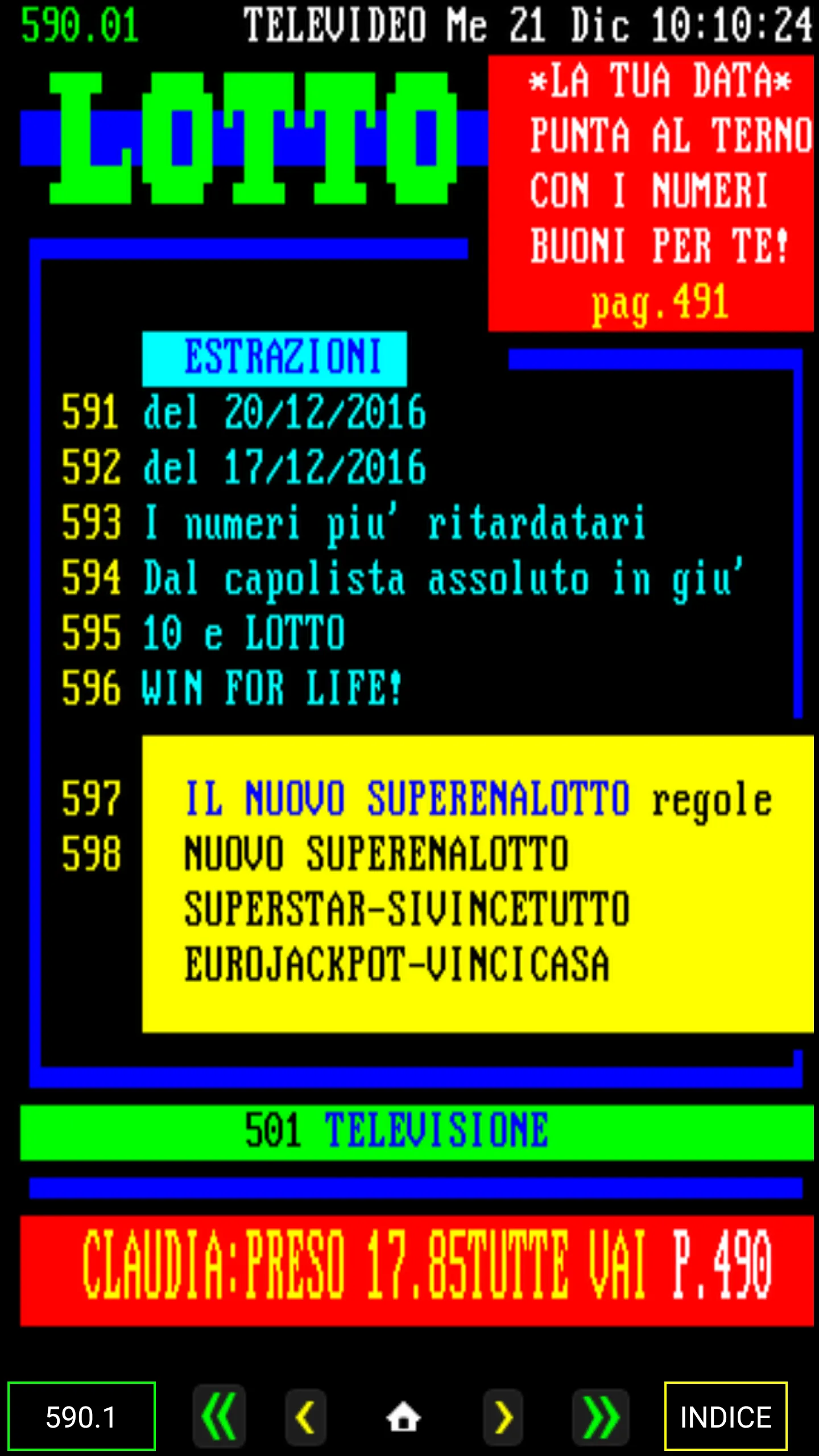 Televideo Nazionale | Indus Appstore | Screenshot