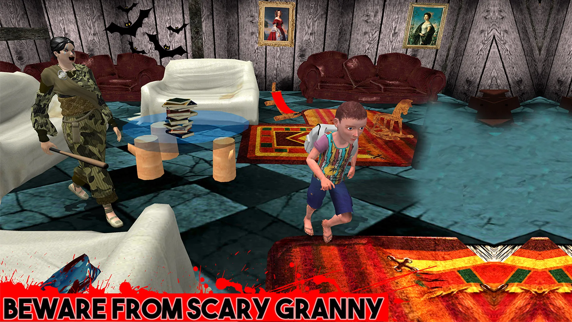 Army Granny Scary Ghost 3D | Indus Appstore | Screenshot