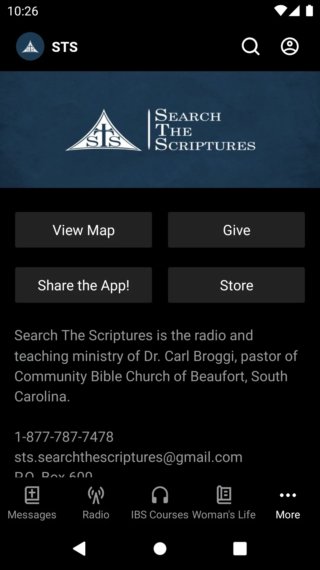 Search The Scriptures | Indus Appstore | Screenshot