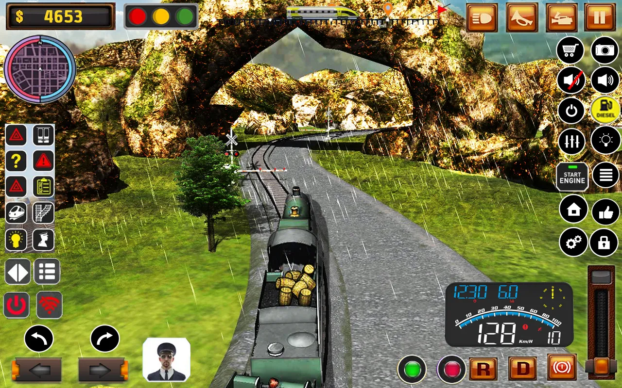 Uphill Train Simulator Game. | Indus Appstore | Screenshot