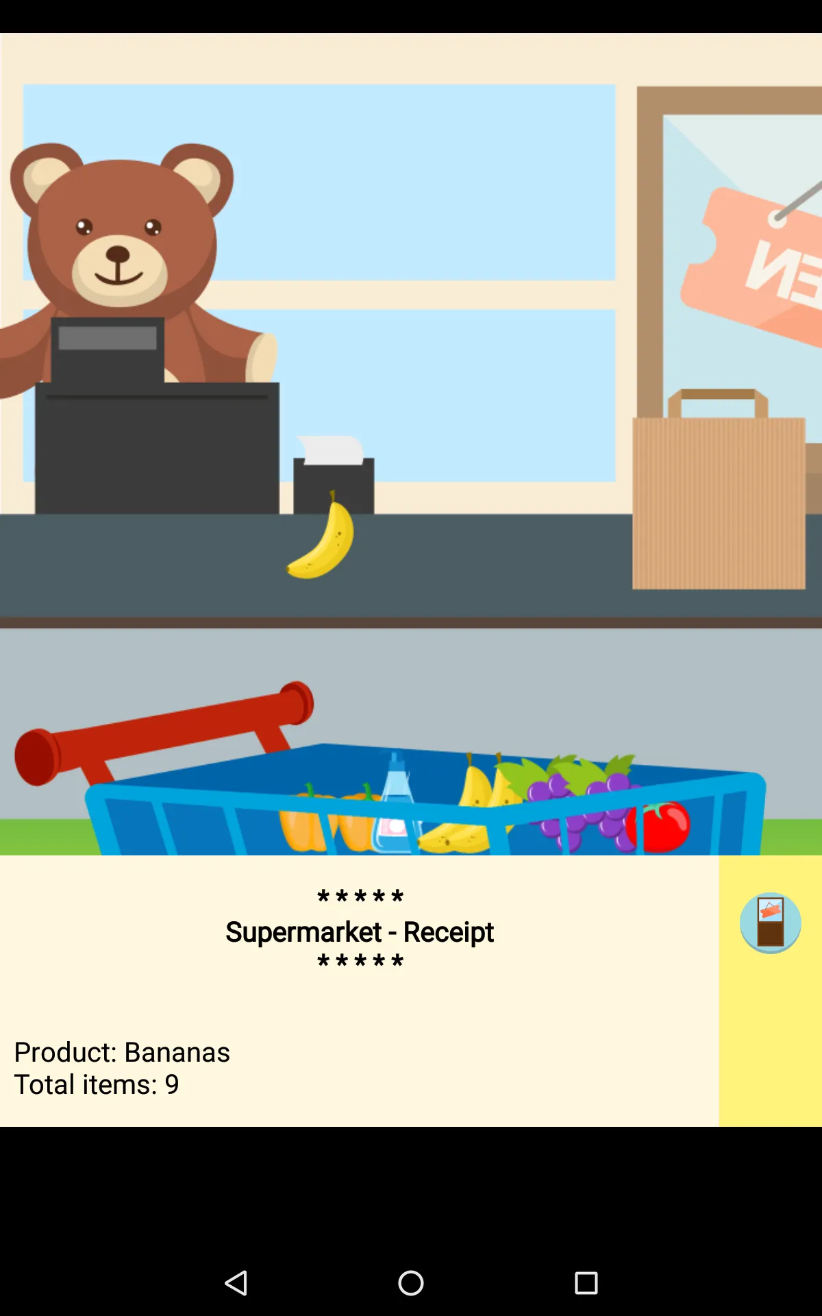 Supermarket - Learn & Play | Indus Appstore | Screenshot