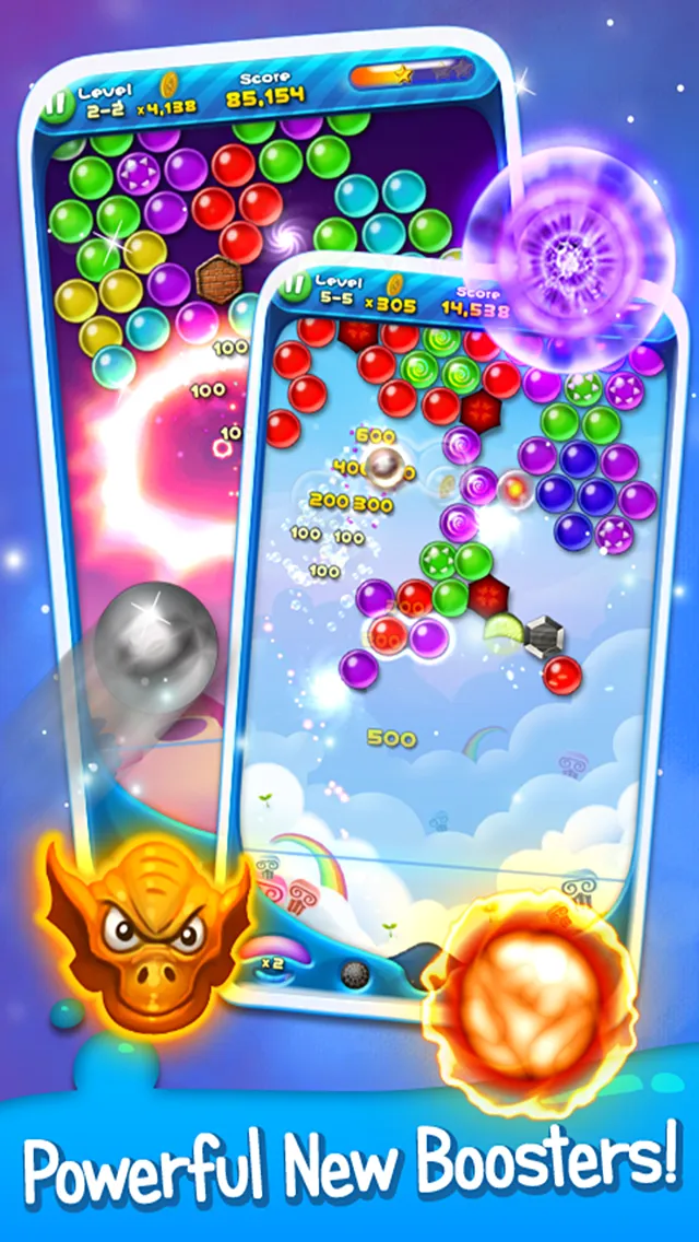 Bubble Bust! - Popping Planets | Indus Appstore | Screenshot