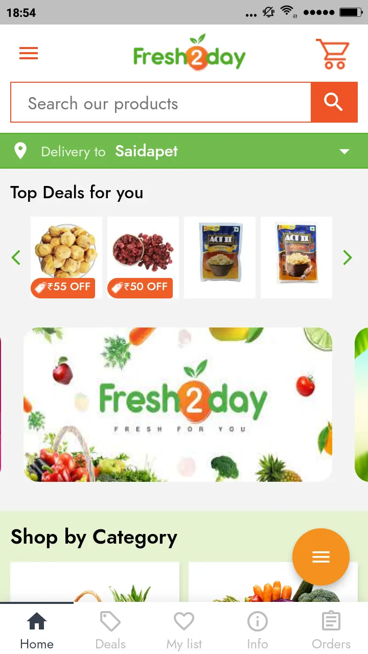 FRESH2DAY | Indus Appstore | Screenshot