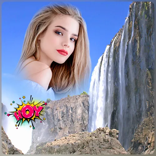 Waterfall Photo Frames | Indus Appstore | Screenshot