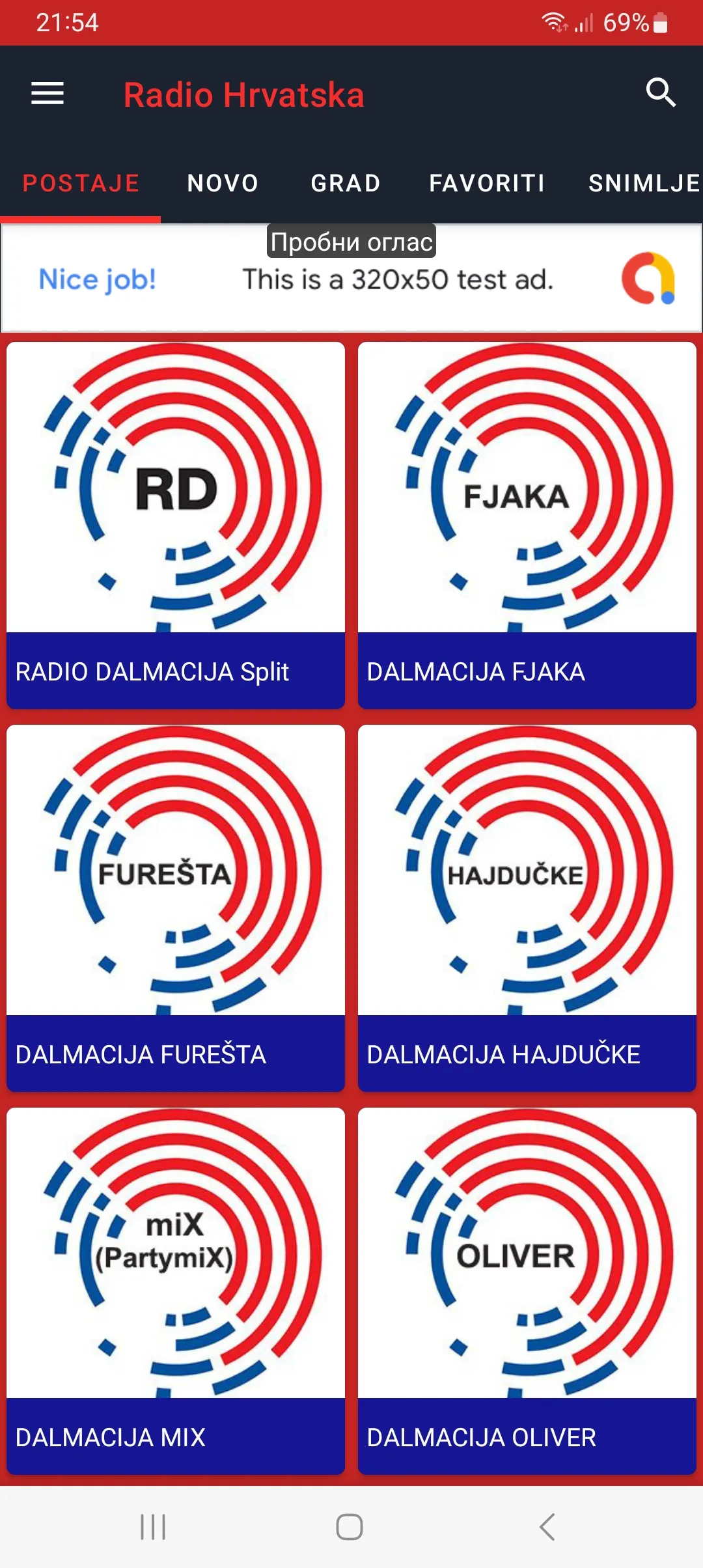 Radio Stanice Hrvatska | Indus Appstore | Screenshot