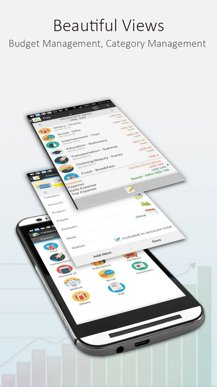AndroMoney ( Expense Track ) | Indus Appstore | Screenshot