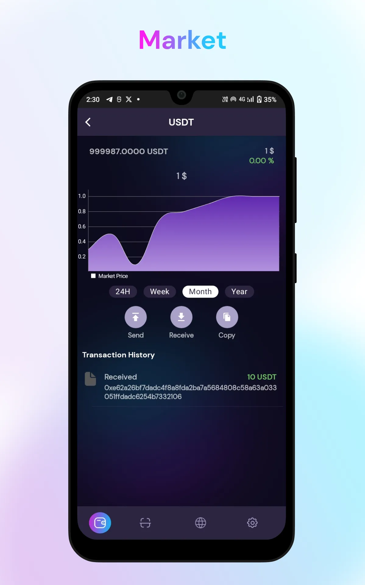 Metatron wallet | Indus Appstore | Screenshot