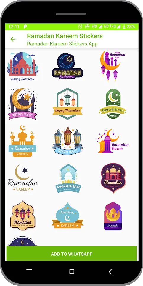 Ramadan eid Stickers WASticker | Indus Appstore | Screenshot