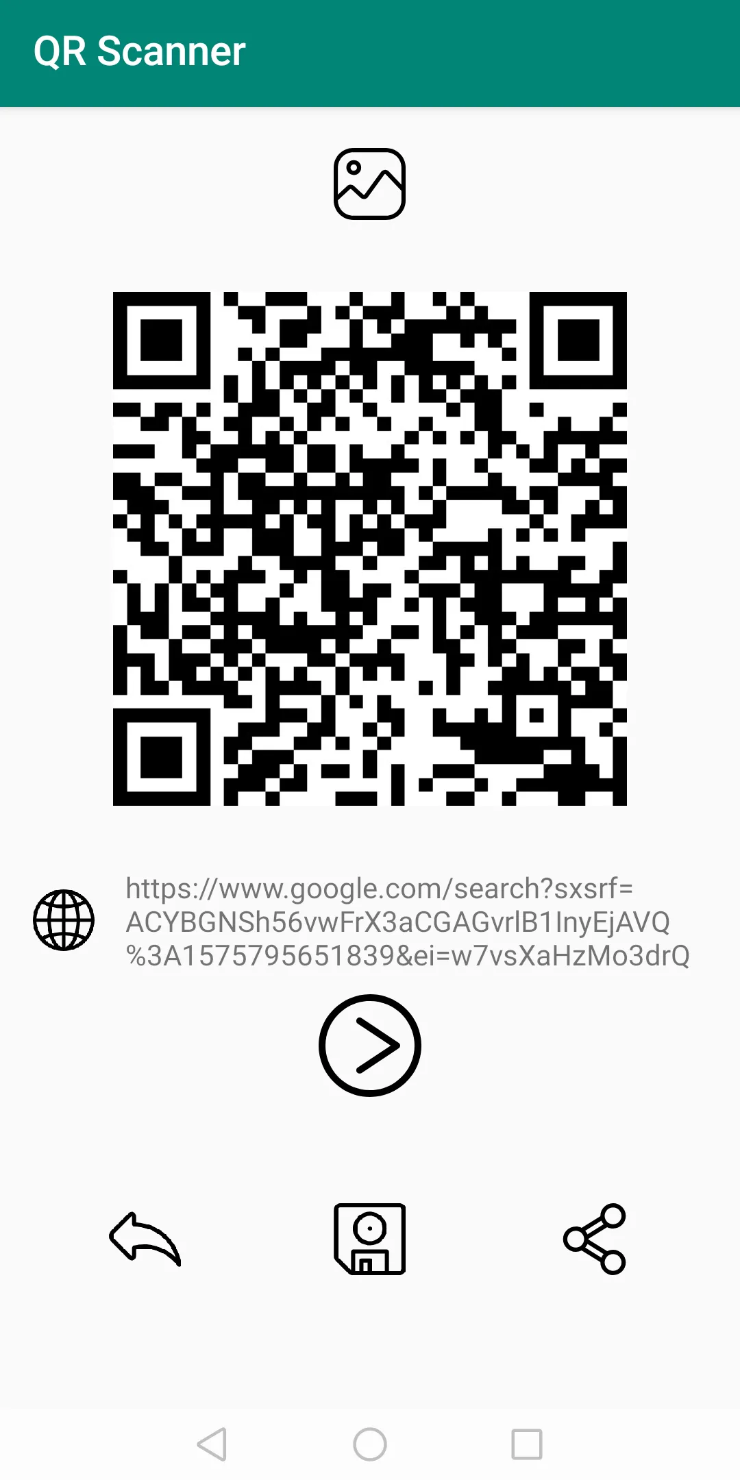 QR code reader & barcode scan | Indus Appstore | Screenshot