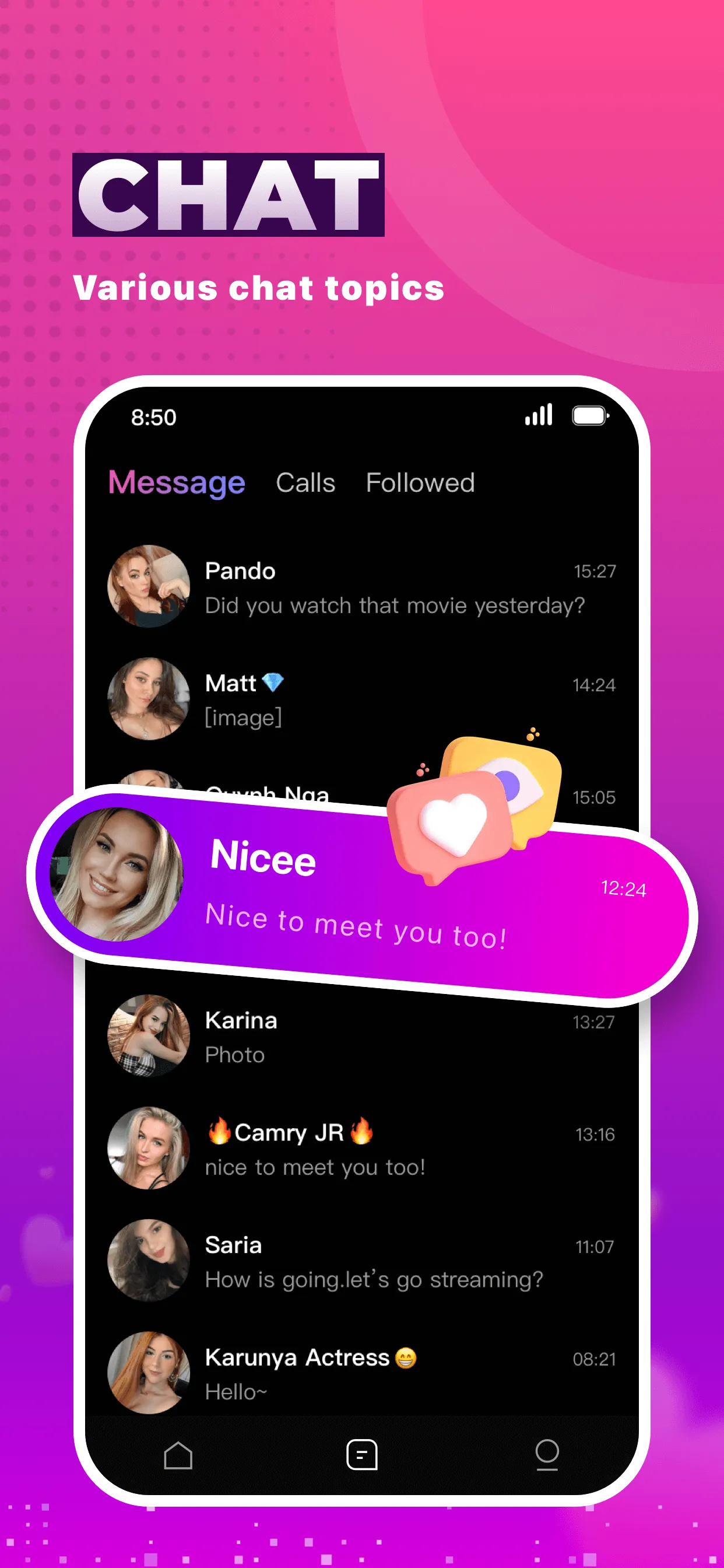 Nicee - Video Chat & Meet | Indus Appstore | Screenshot