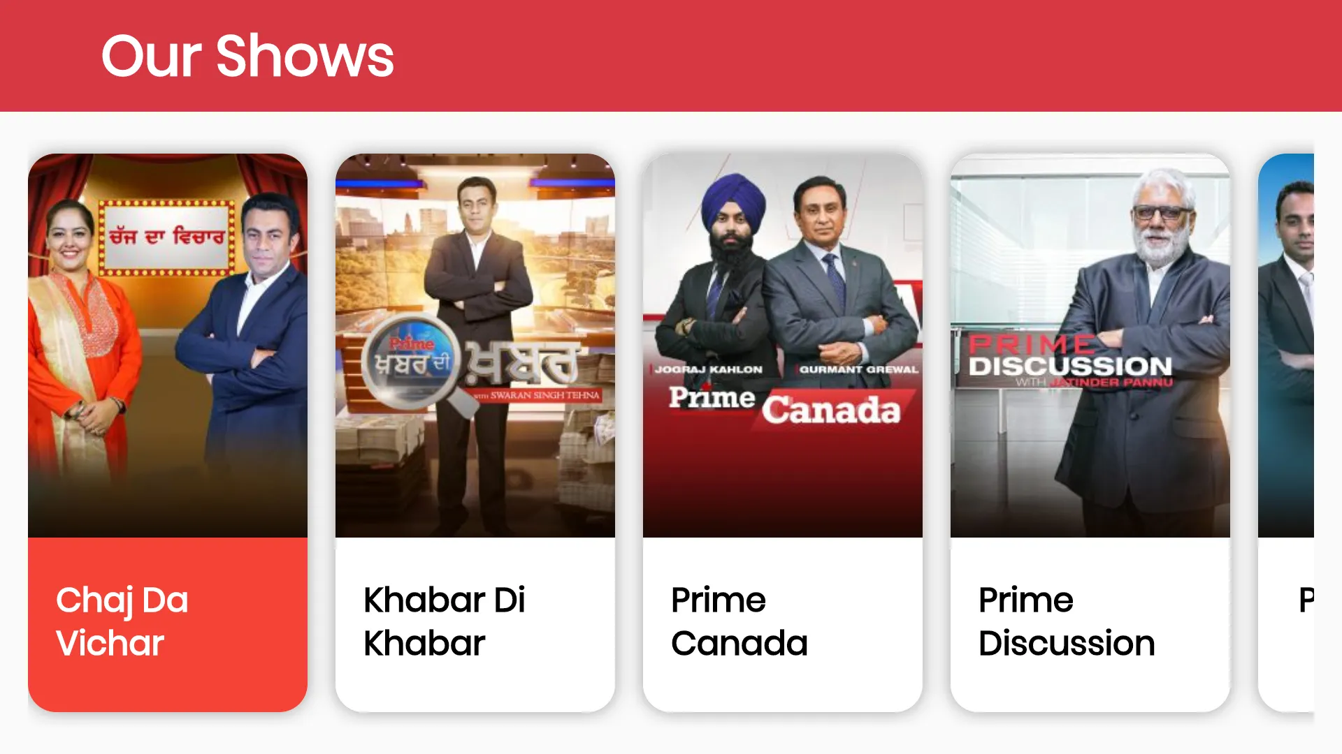 Prime Asia TV | Indus Appstore | Screenshot