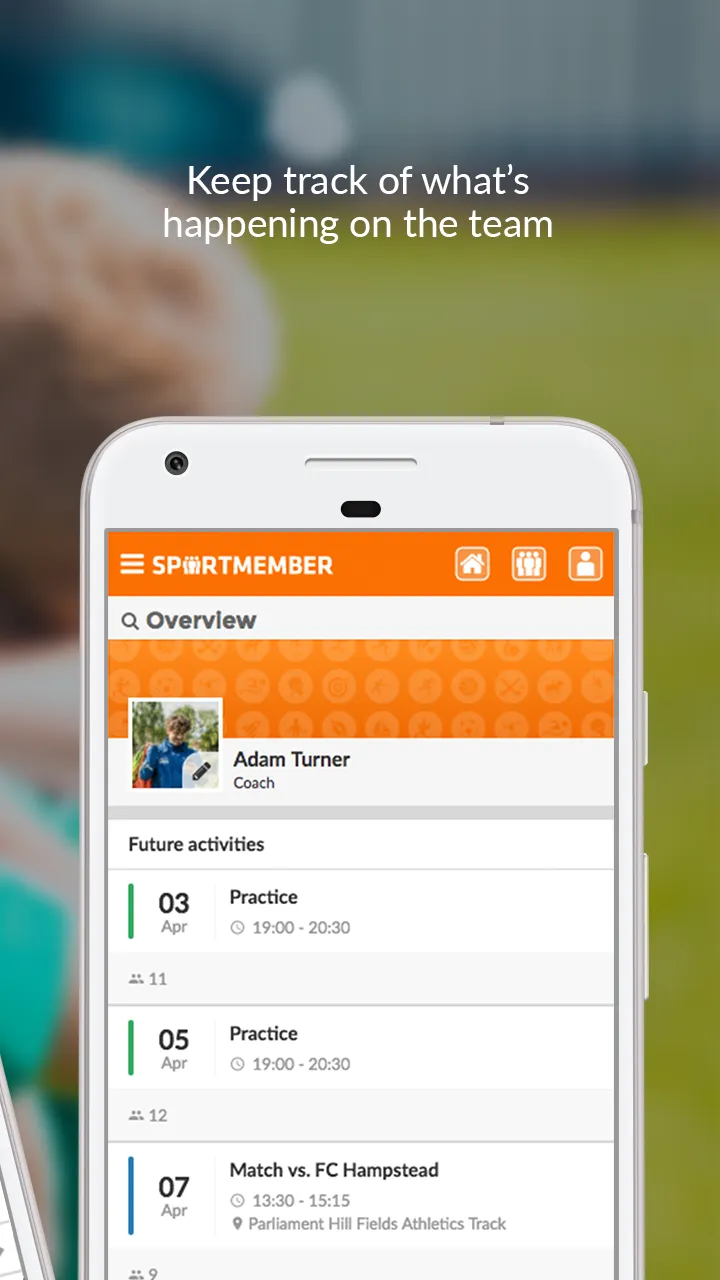 SportMember - Mobile team app | Indus Appstore | Screenshot