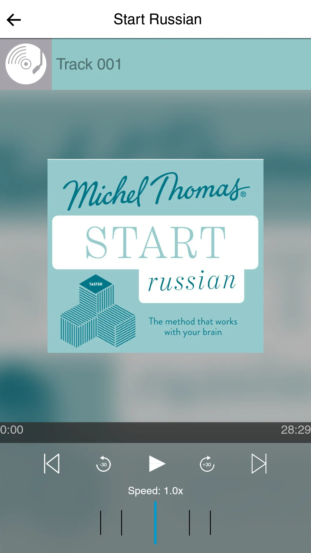 Michel Thomas Language Library | Indus Appstore | Screenshot