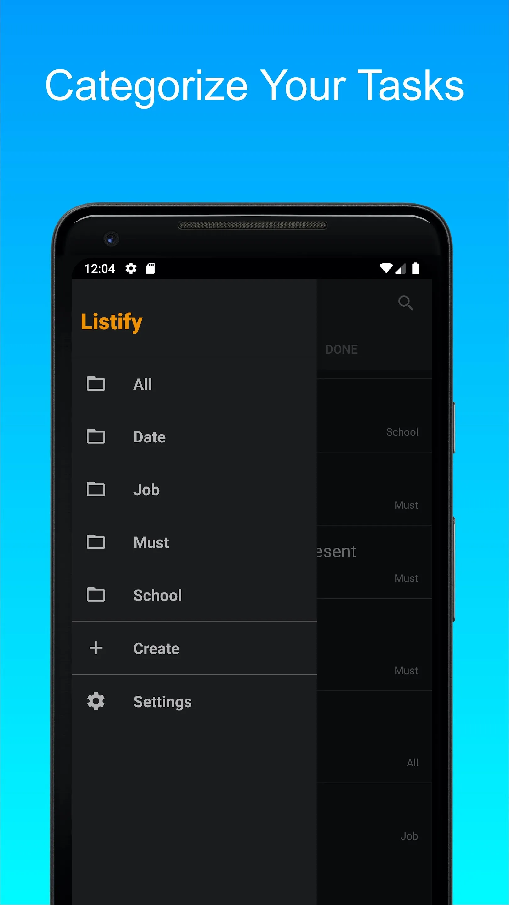 Listify: ToDo list, Tasks | Indus Appstore | Screenshot