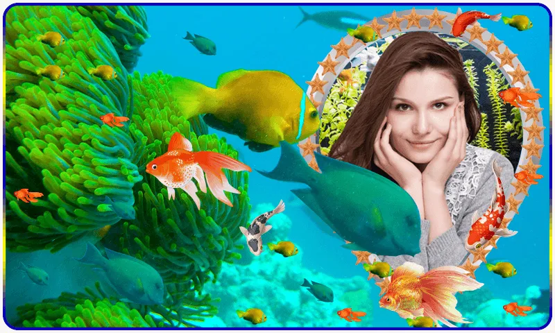 Aquarium Photo Frames | Indus Appstore | Screenshot