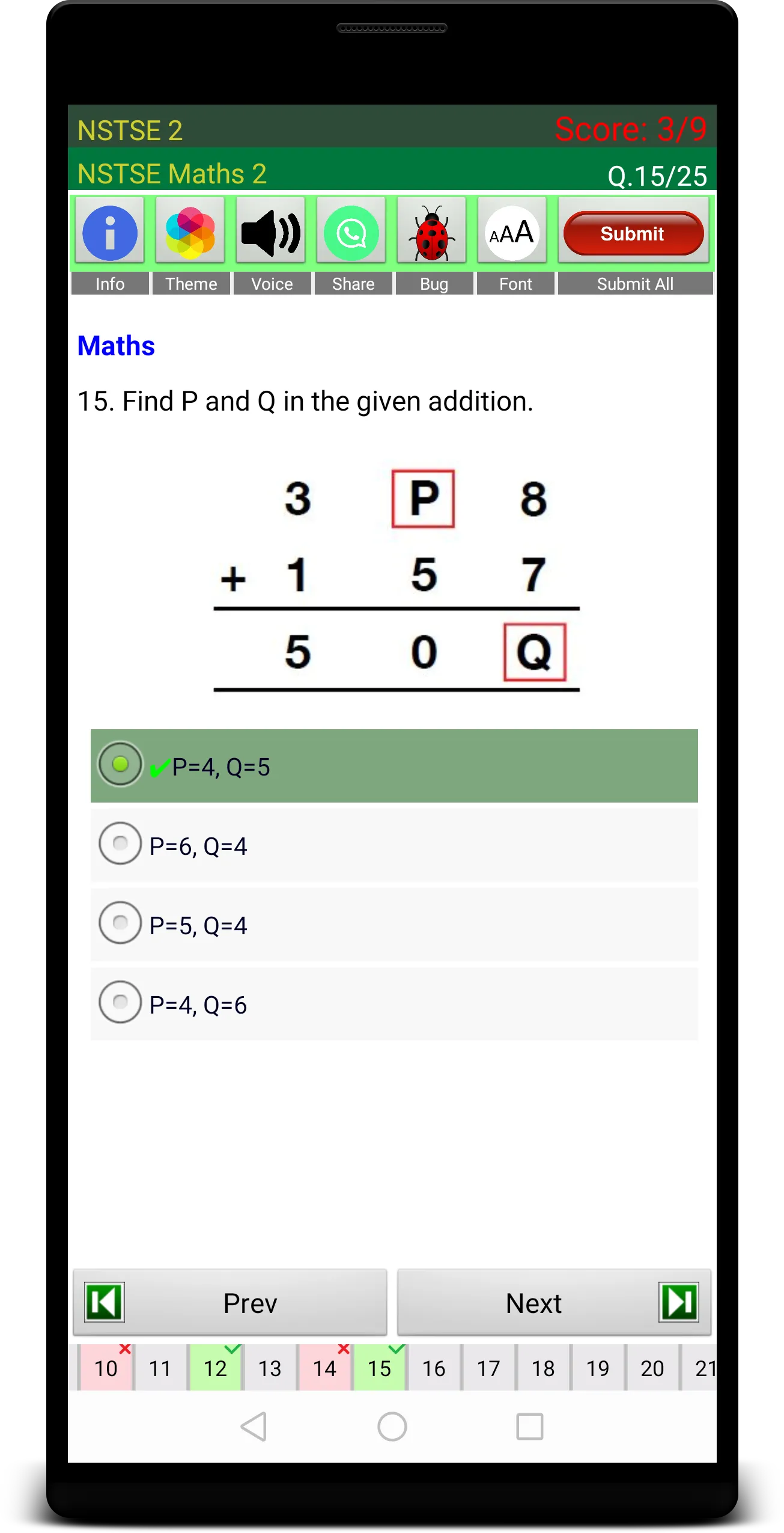 Grade 2 Science Olympiad | Indus Appstore | Screenshot