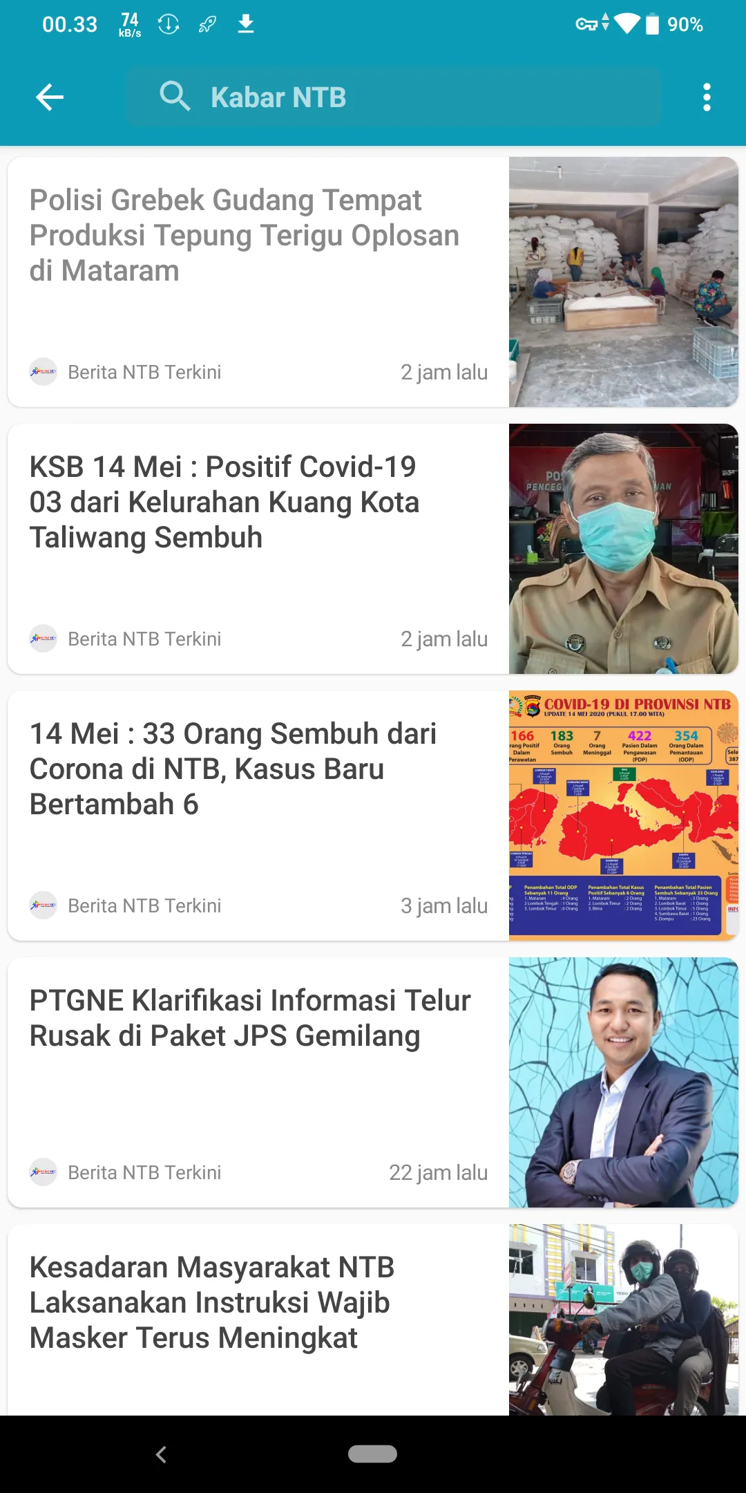 Koran NTB : Berita Nusa Tengga | Indus Appstore | Screenshot