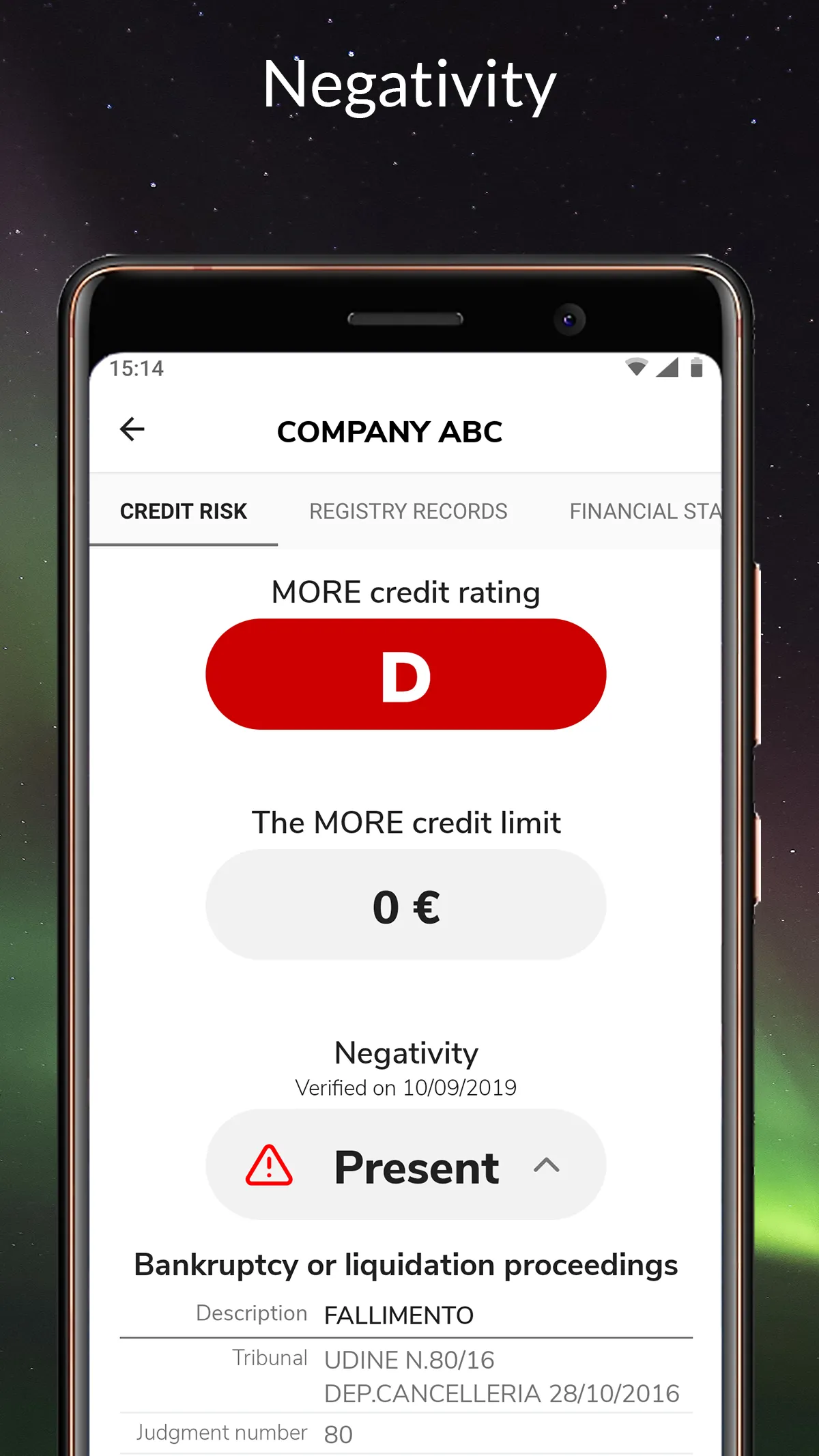 s-peek - Credit Rating | Indus Appstore | Screenshot