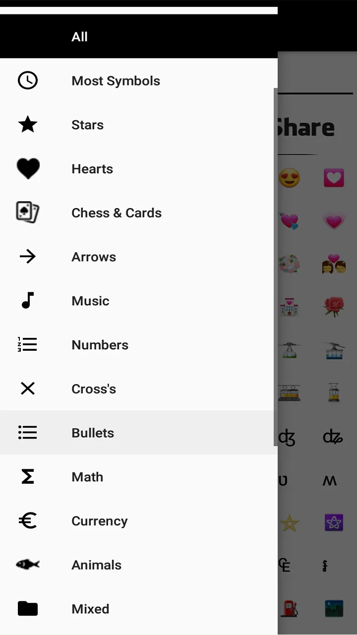 Message Symbols & Characters | Indus Appstore | Screenshot