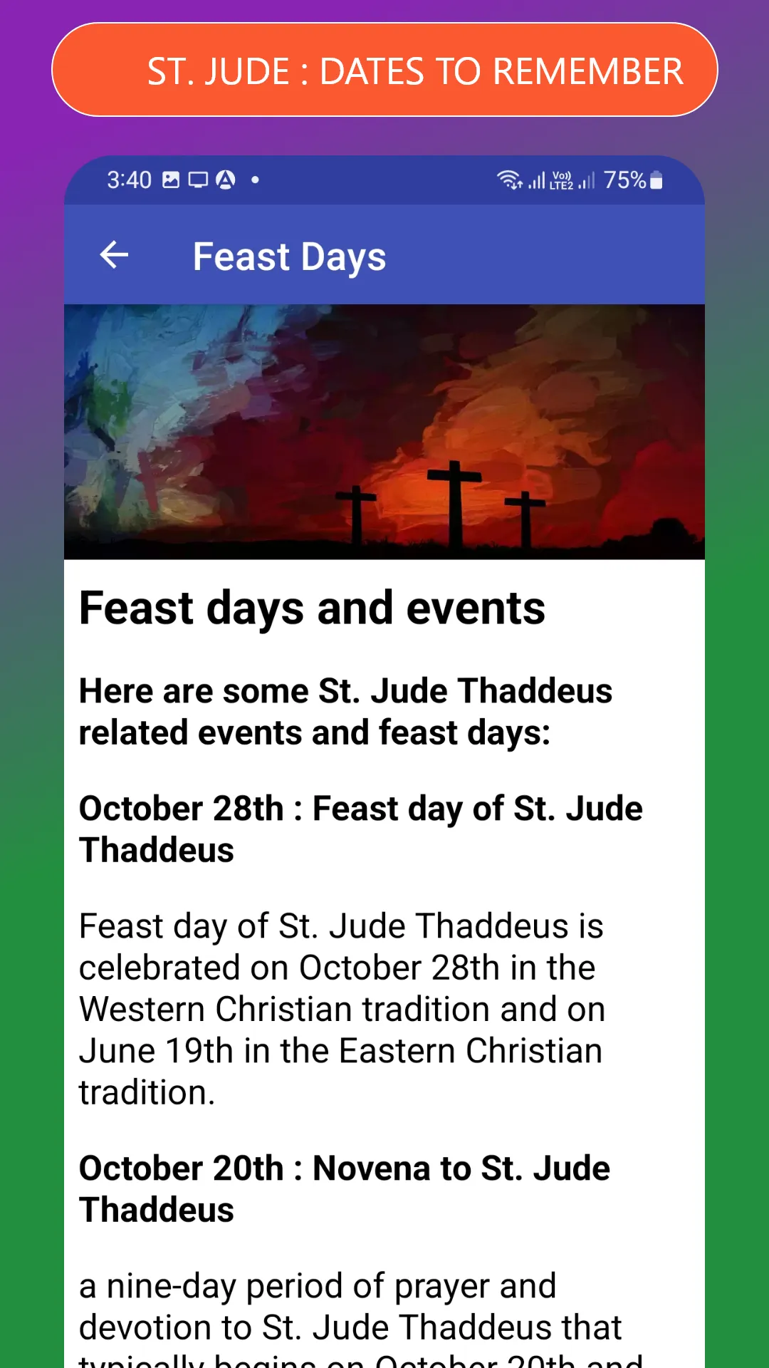 St Jude Novena Prayers | Indus Appstore | Screenshot