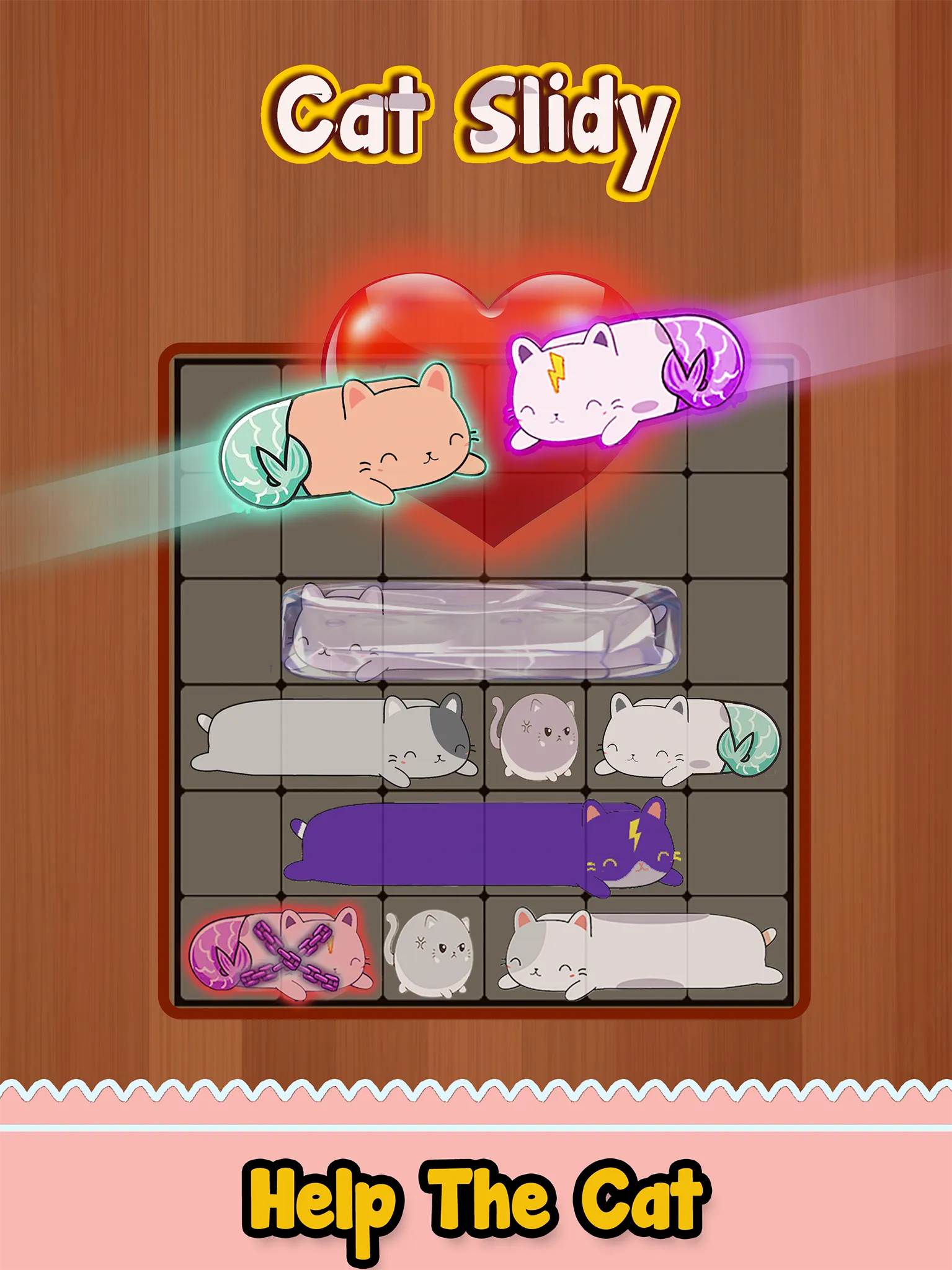 Cat Slidy: Kawaii Slide Puzzle | Indus Appstore | Screenshot