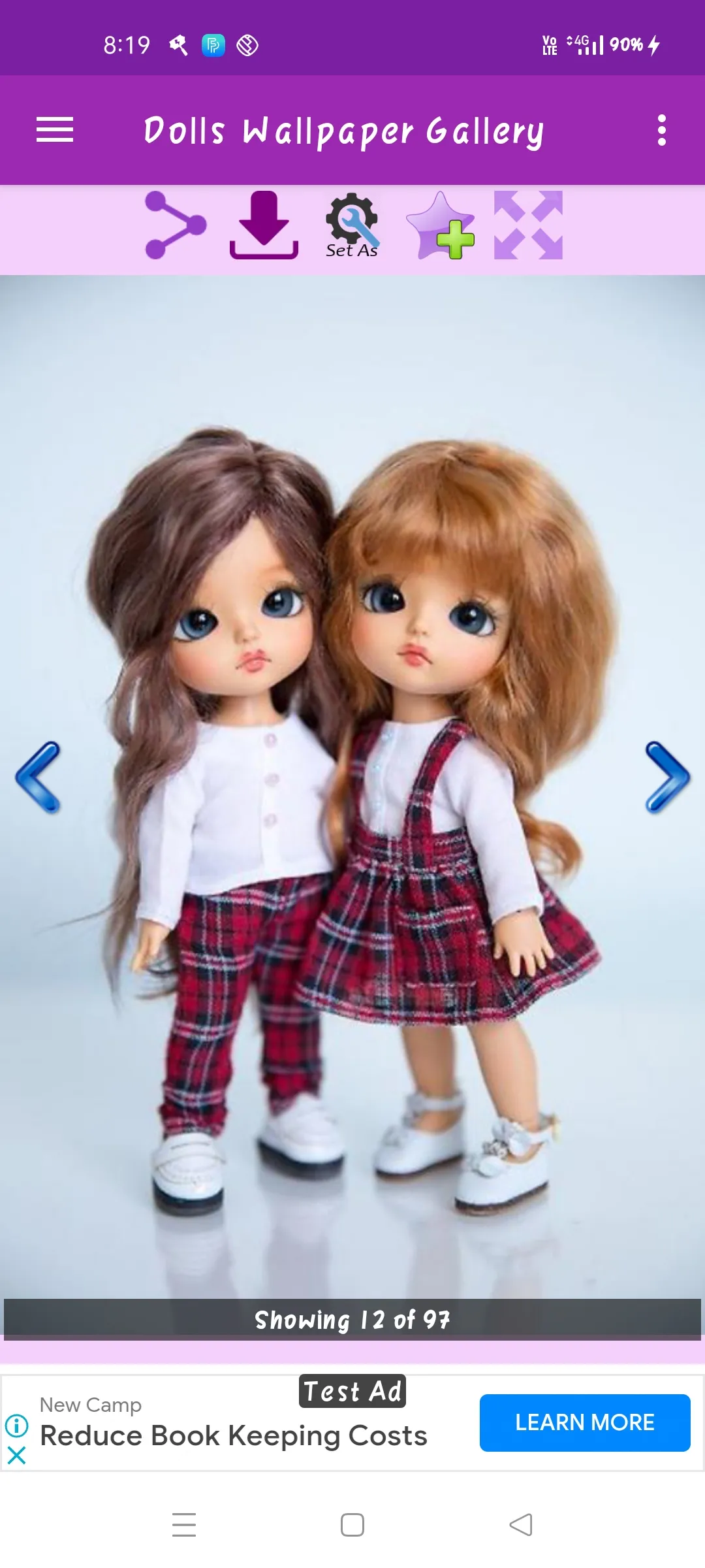 Dolls Wallpaper Gallery | Indus Appstore | Screenshot