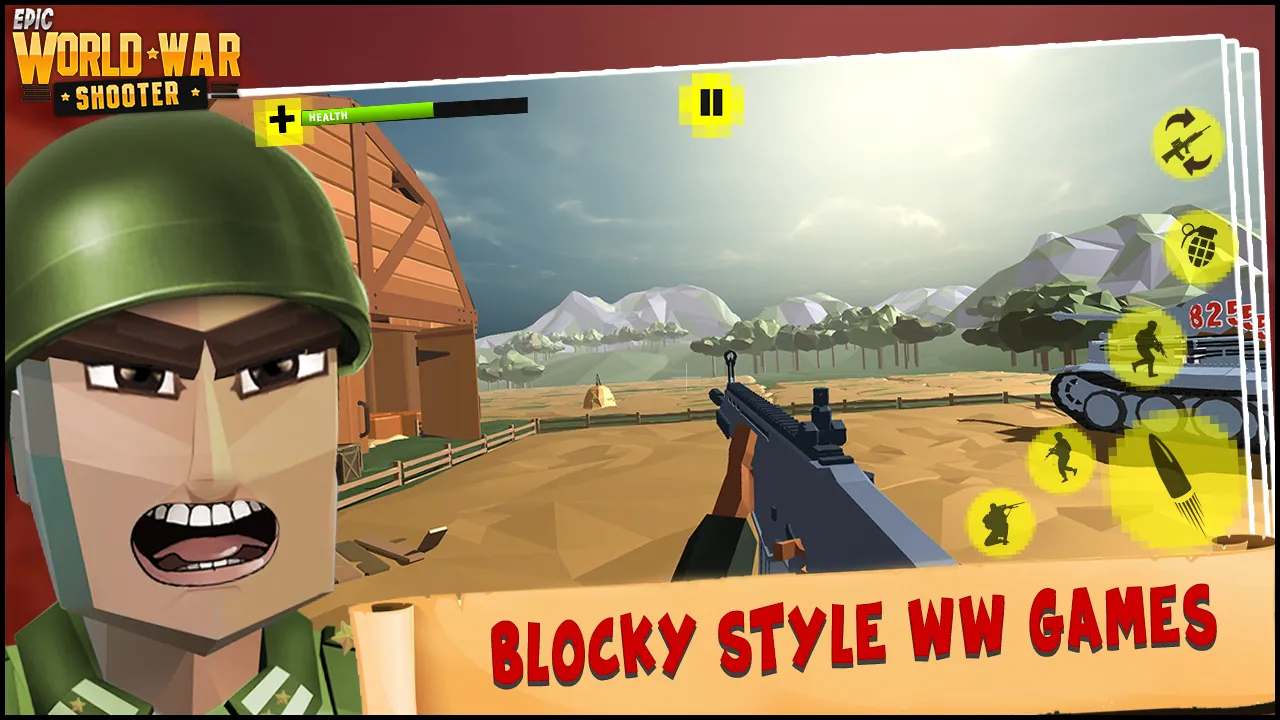 World War WW2 Shooter Gun Game | Indus Appstore | Screenshot