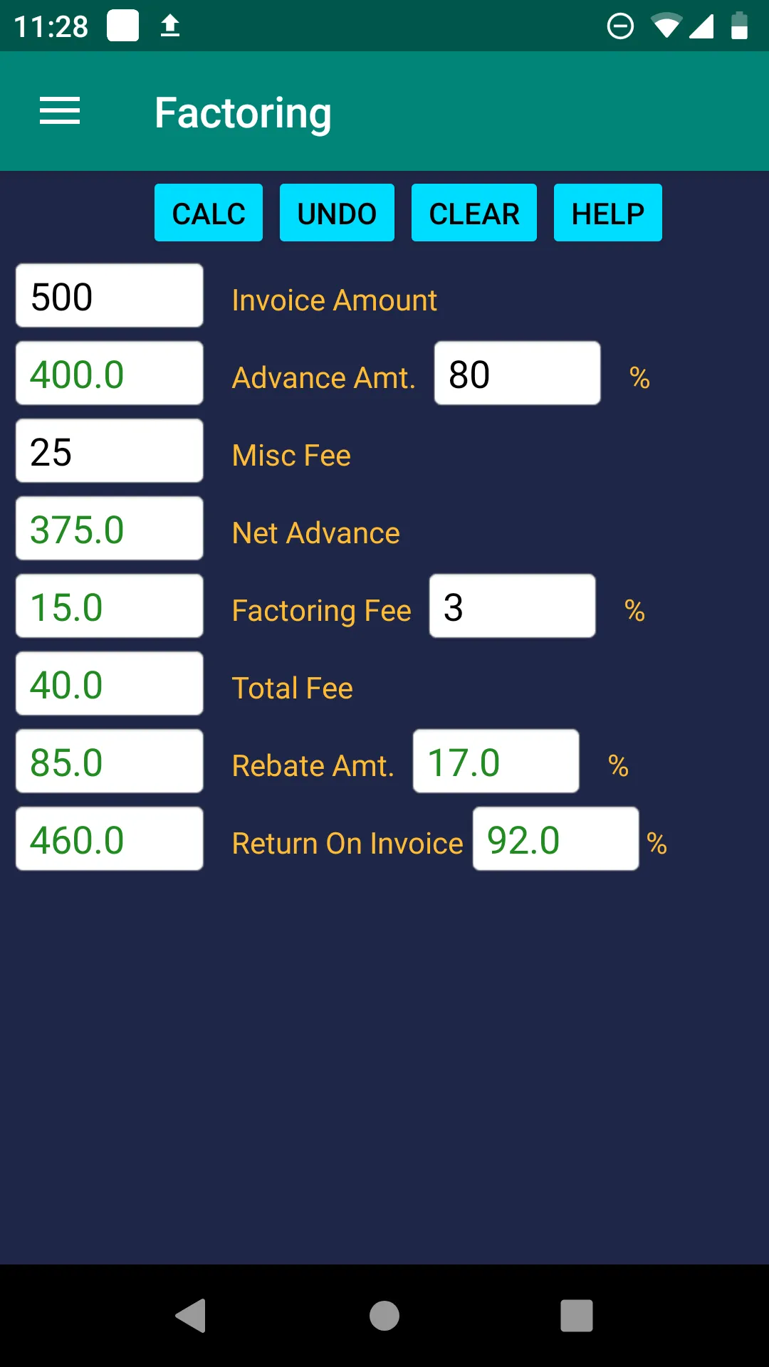 Trucking:Load Rate, Cost, Fuel | Indus Appstore | Screenshot