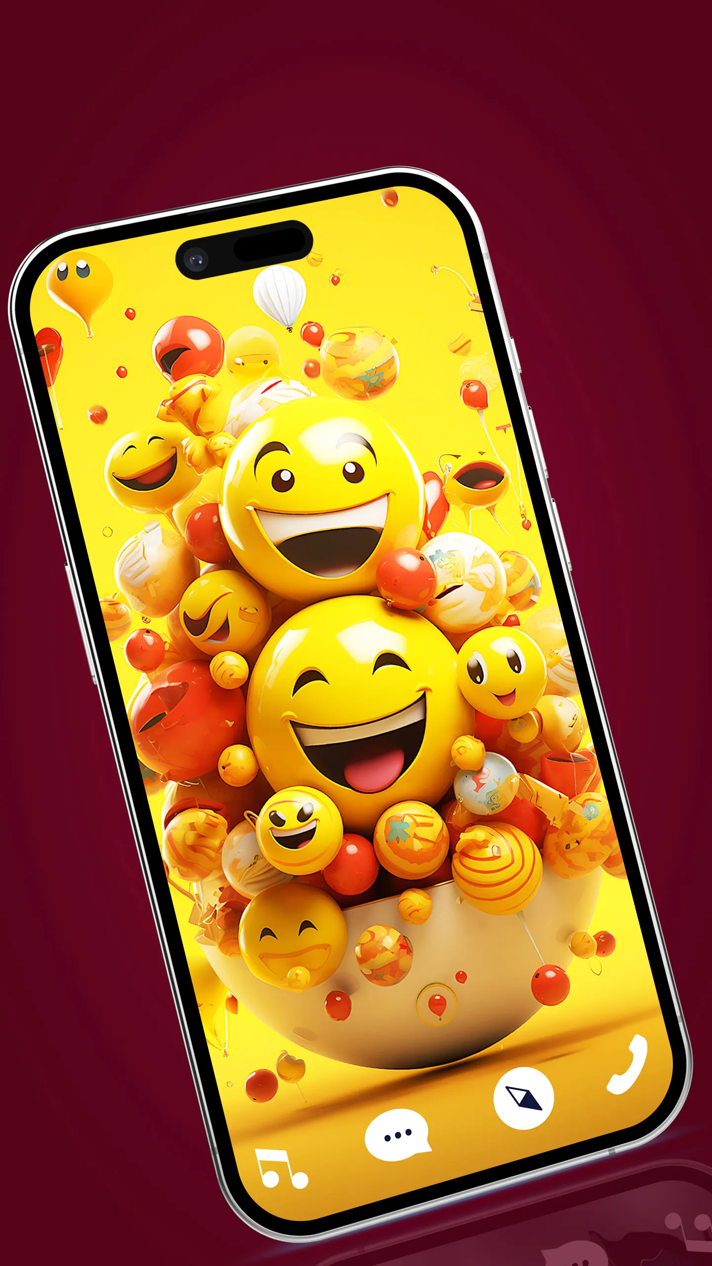 Emoji smiley face wallpapers | Indus Appstore | Screenshot