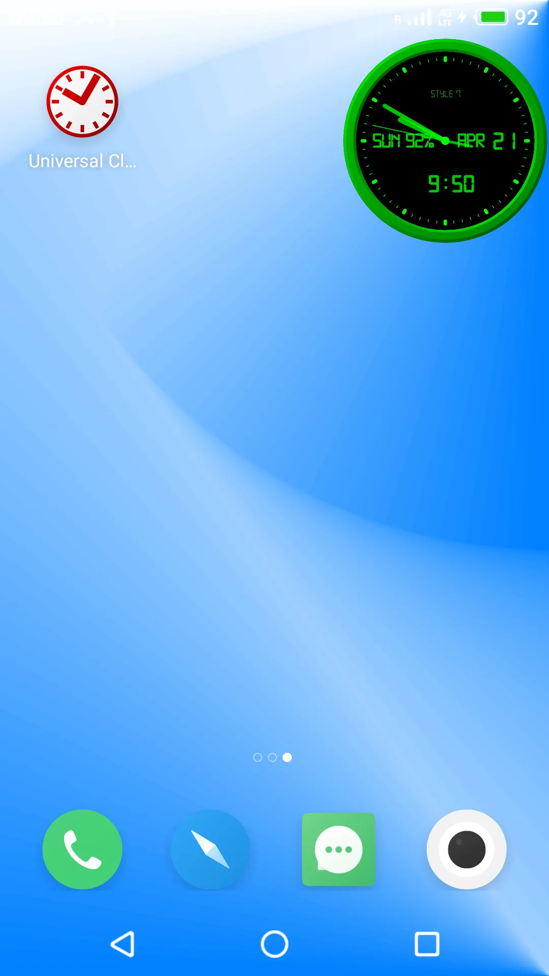 Analog Clock-7 Mobile | Indus Appstore | Screenshot