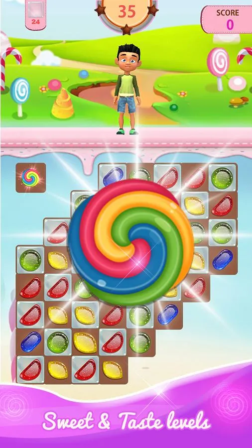 Sugar Rush Mania: Match 3 Game | Indus Appstore | Screenshot