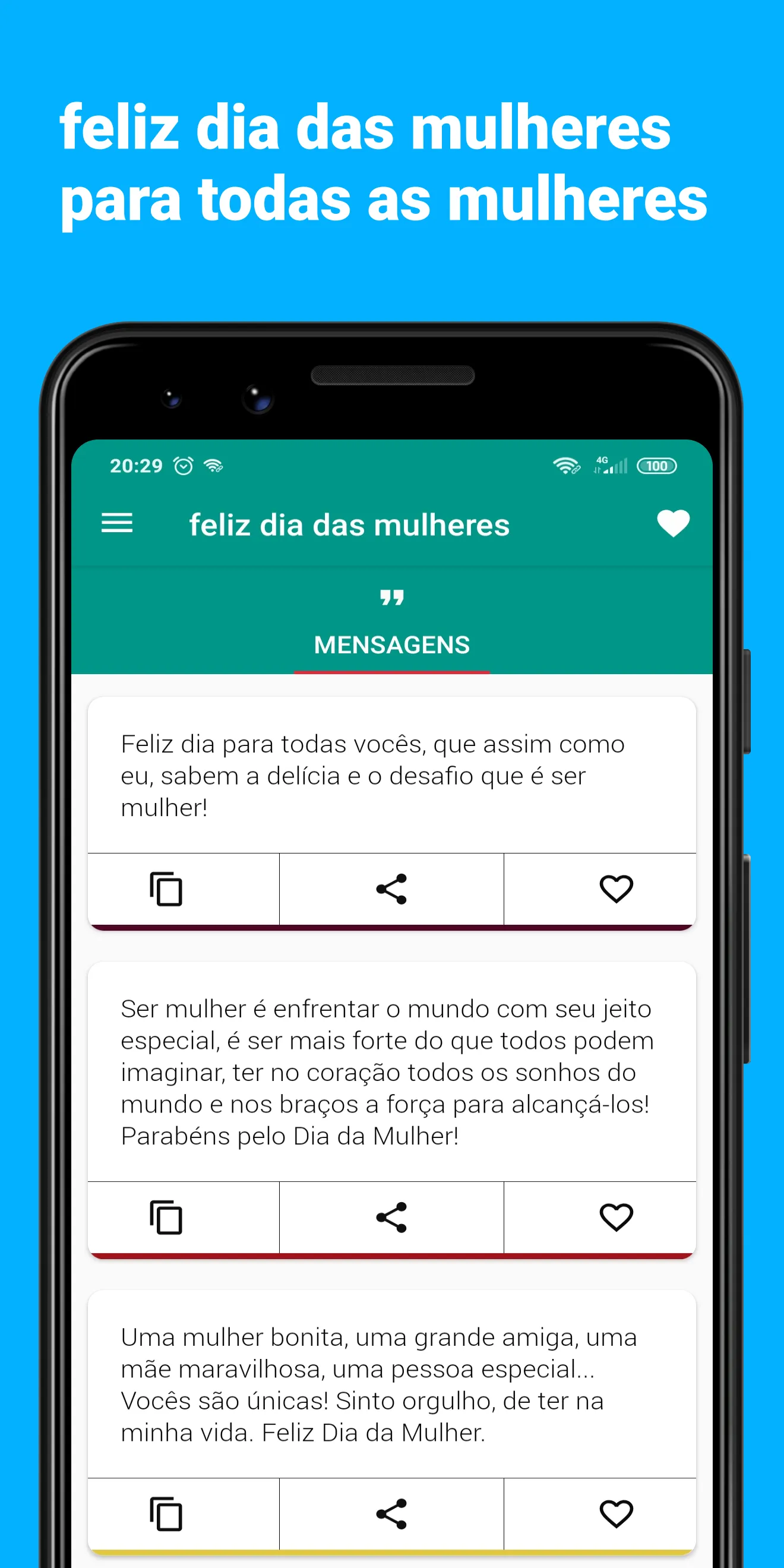 feliz dia da mulher sms | Indus Appstore | Screenshot